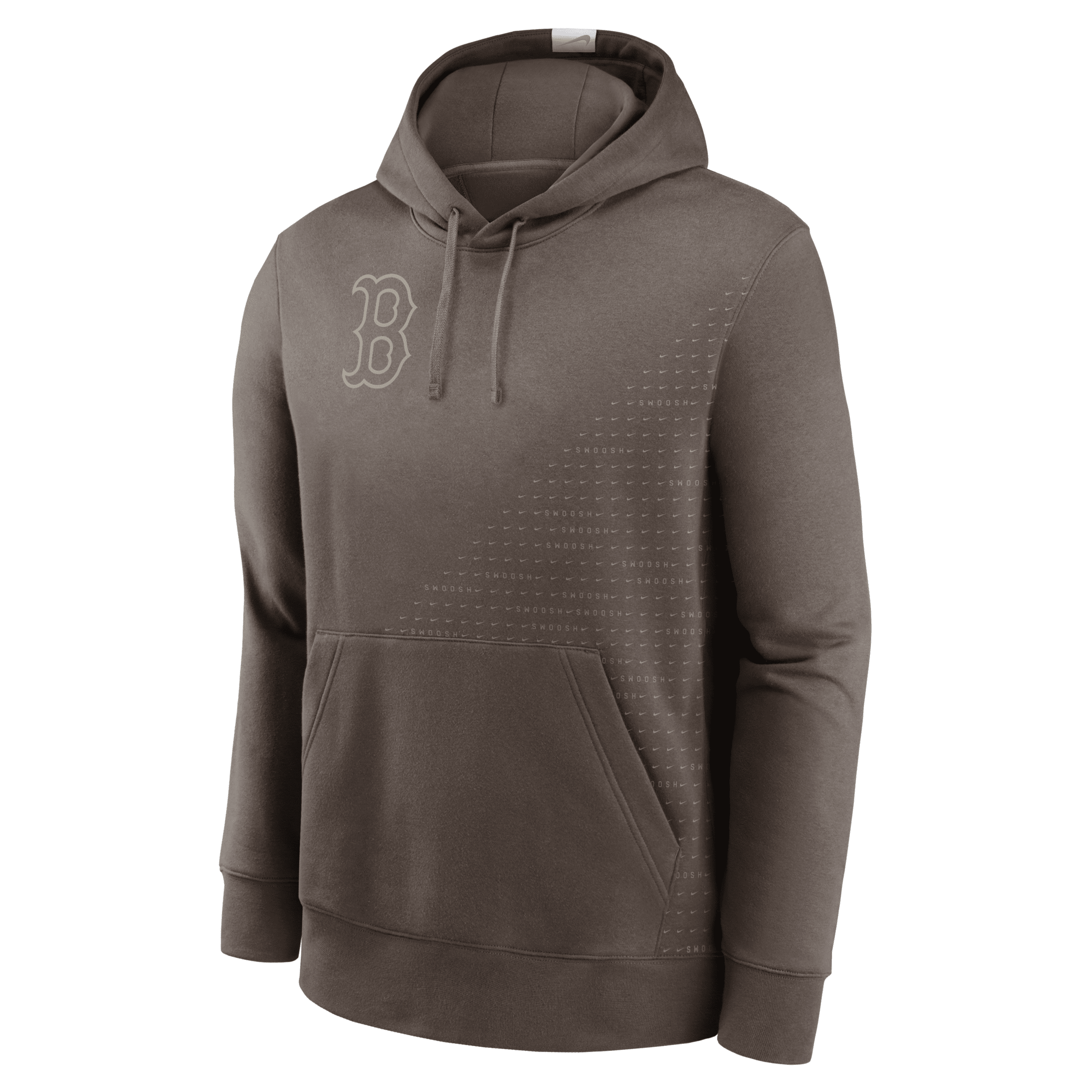 Shop Nike Boston Red Sox Statement  Men's Mlb Pullover Hoodie In Brown