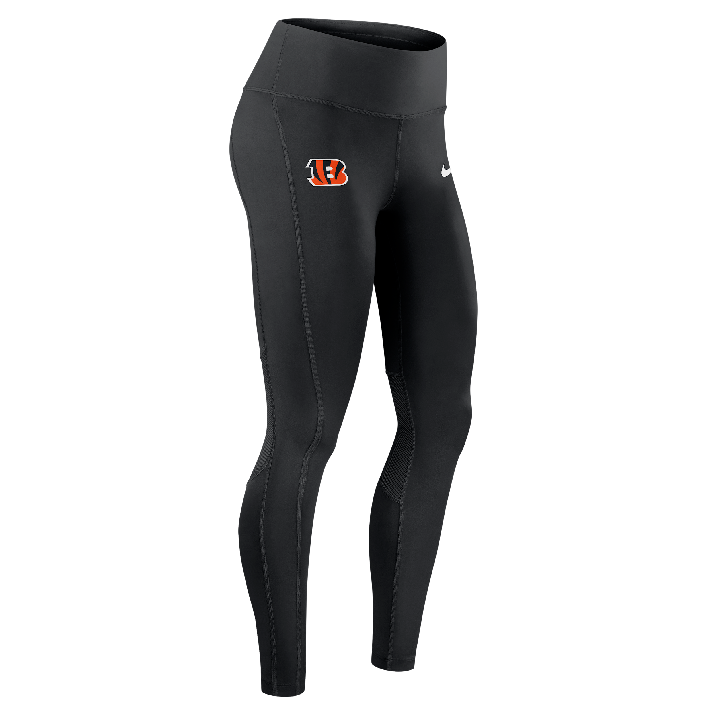 Nike Black Detroit Lions Primetime Epic Fast Performance Leggings In Black