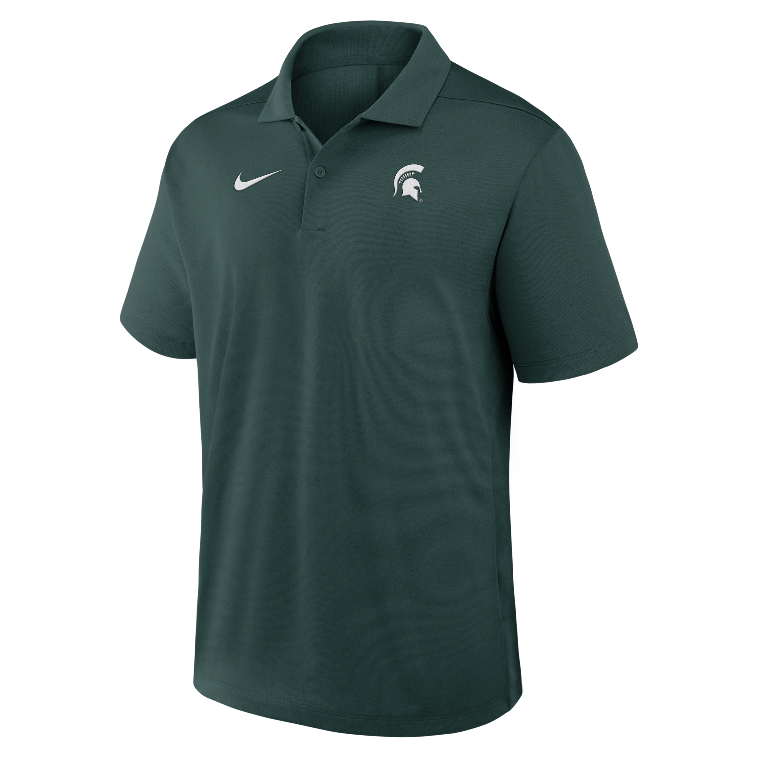 Michigan State Primetime Victory Plus Nike Men's Dri-FIT College Polo in Green | 04N83EYMST-XTS