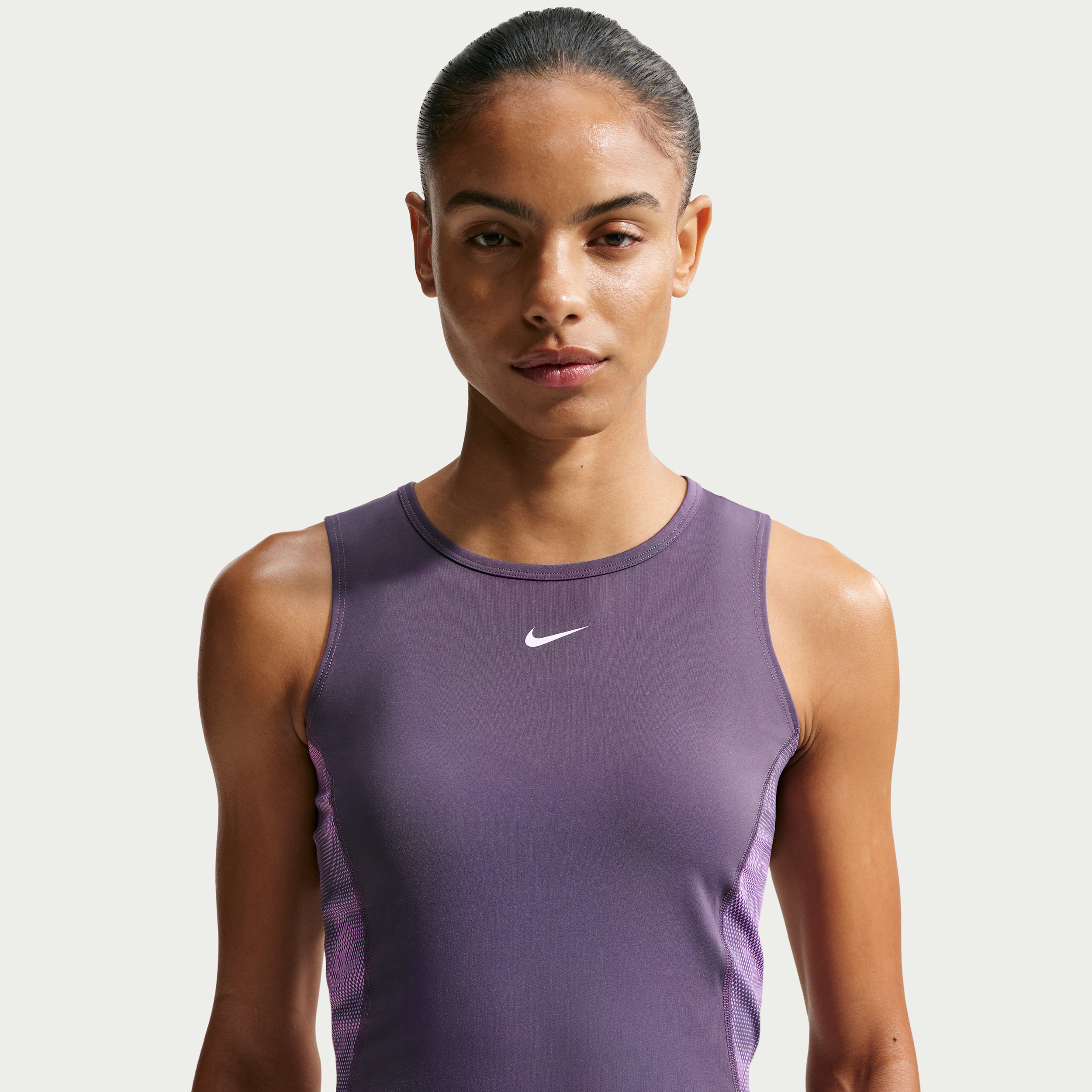 Women's Nike Pro Dri-FIT Tank Top in Purple | IB9164-573