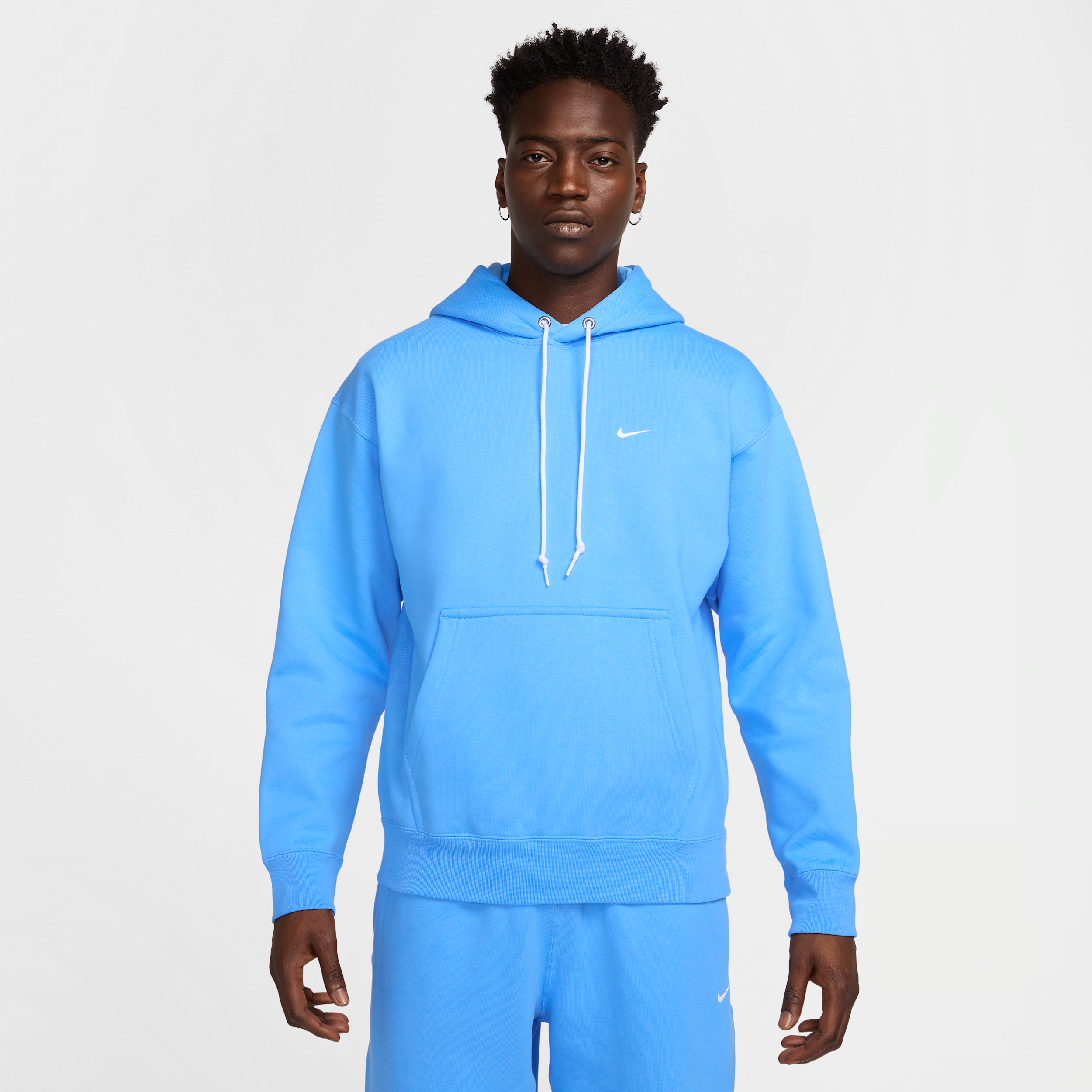 Nike Hooded Sweater In Blue
