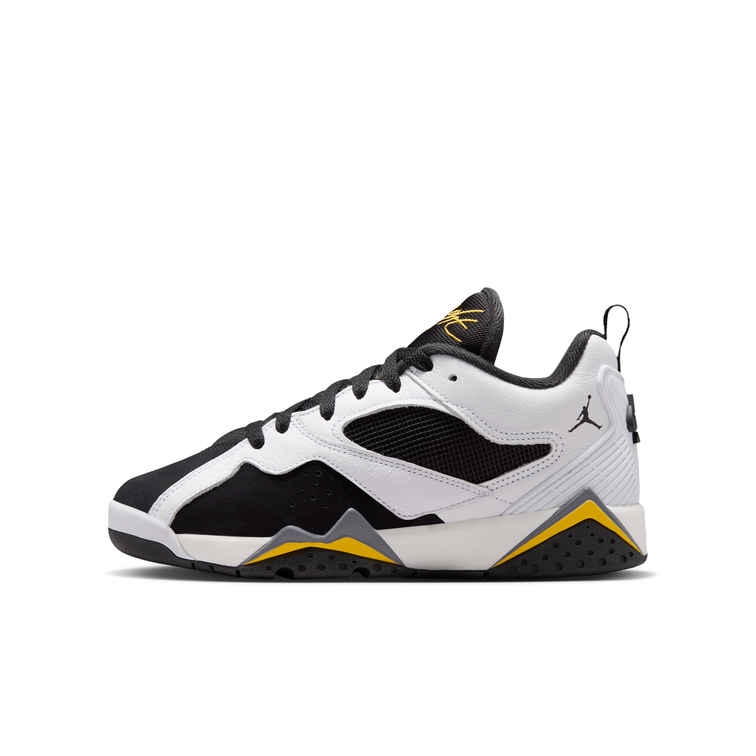 Jordan Kids' Grade School MVP 92 Basketball Shoes, Size 6.5, White/Yellow/Black/Blue