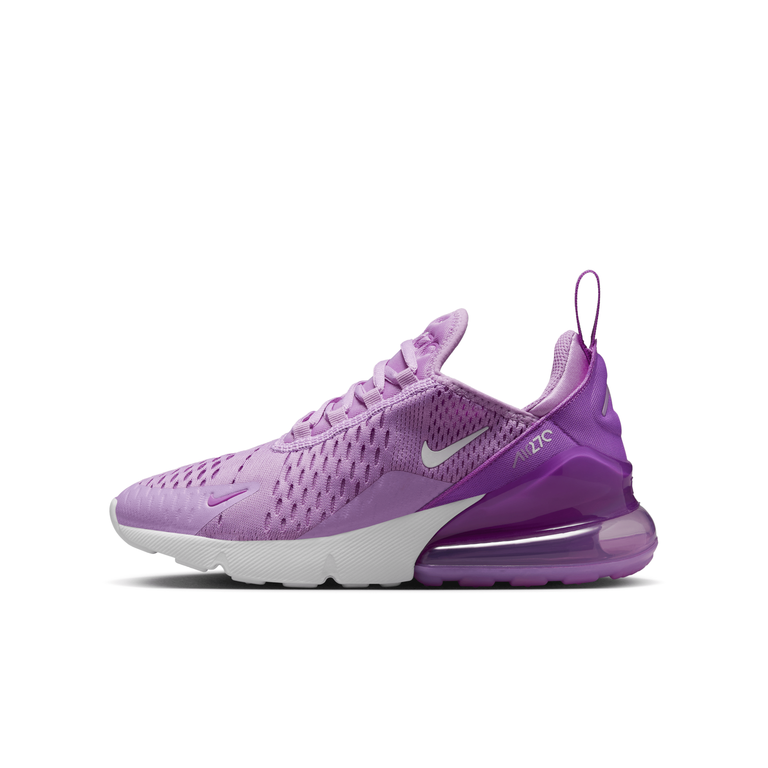 Nike Air Max 270 Big Kids' Shoes In Purple