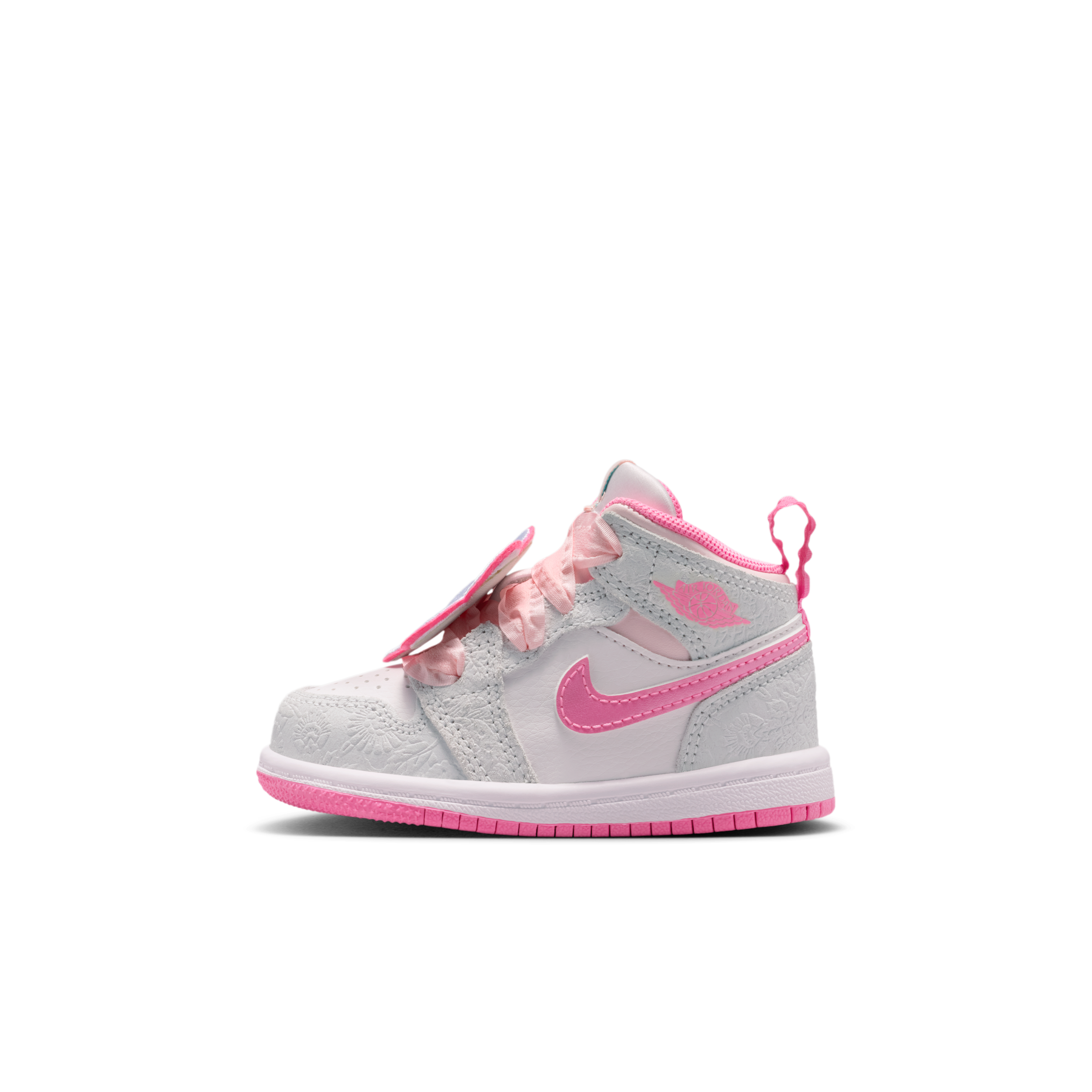 Jordan 1 Mid SE Baby/Toddler Shoes in Grey | II0590-001