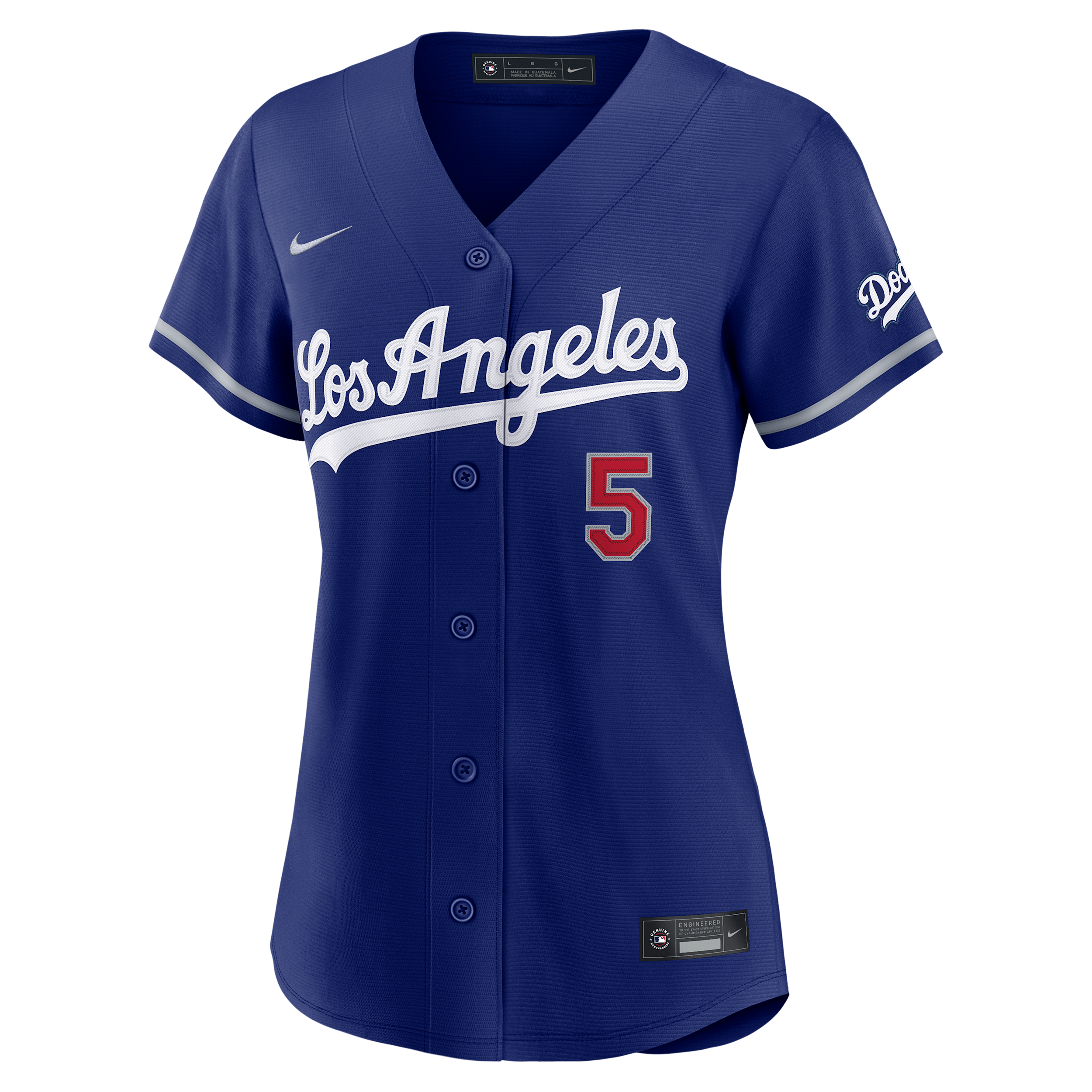 Freddie Freeman Los Angeles Dodgers Nike Women's MLB Stadium Jersey in Blue | RW260IQALD9-E4Y
