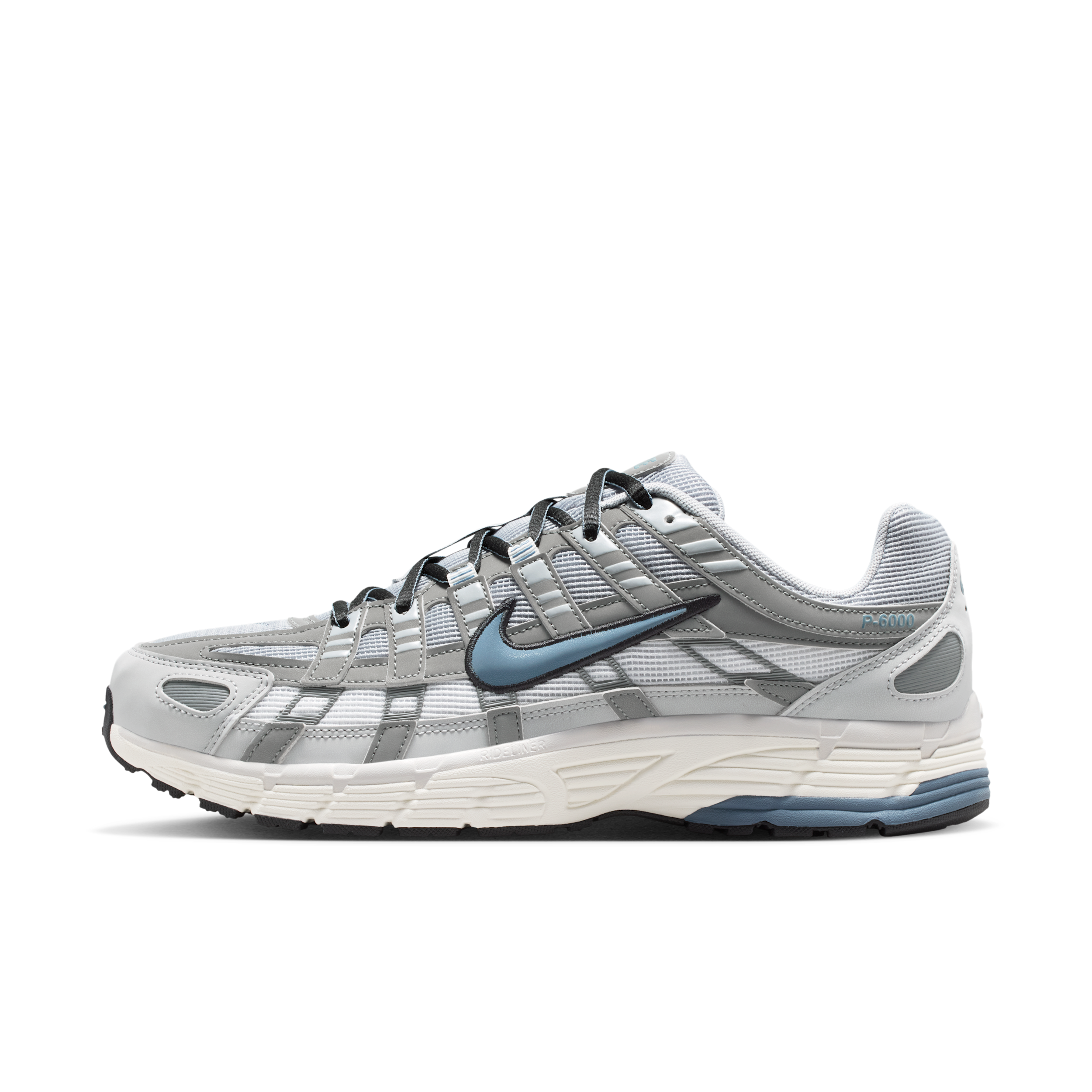 Nike Men's P-6000 Casual Shoes in Light Smoke Grey/Smoke Grey/Photon Dust Size: 13.0