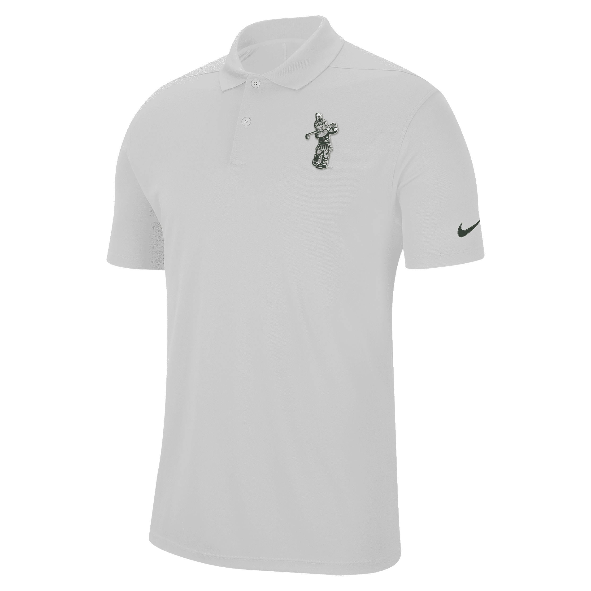Nike Michigan State Victory  Men's Dr-fit College Golf Polo In White