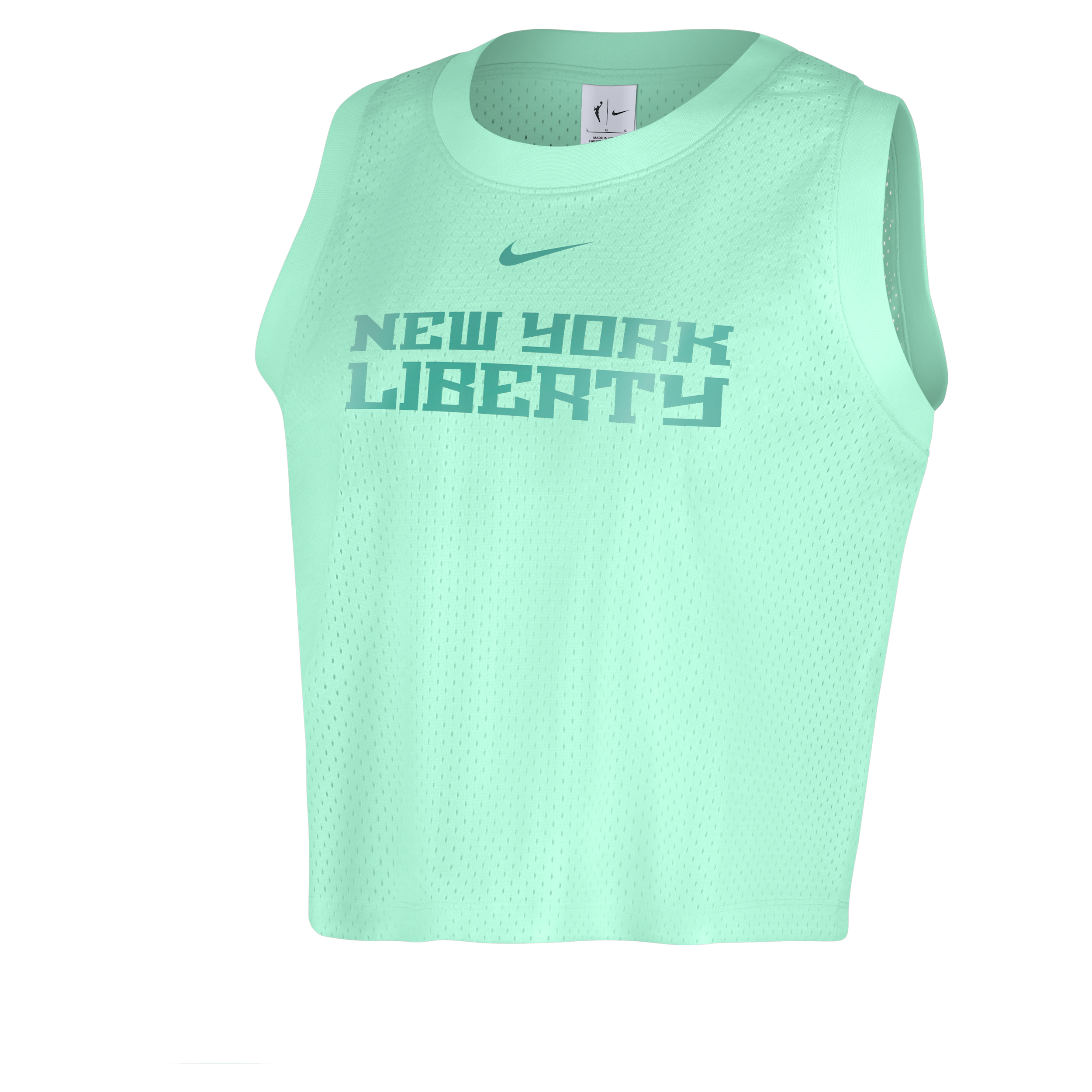 Nike New York Liberty  Women's Wnba Mesh Tank Top In Green