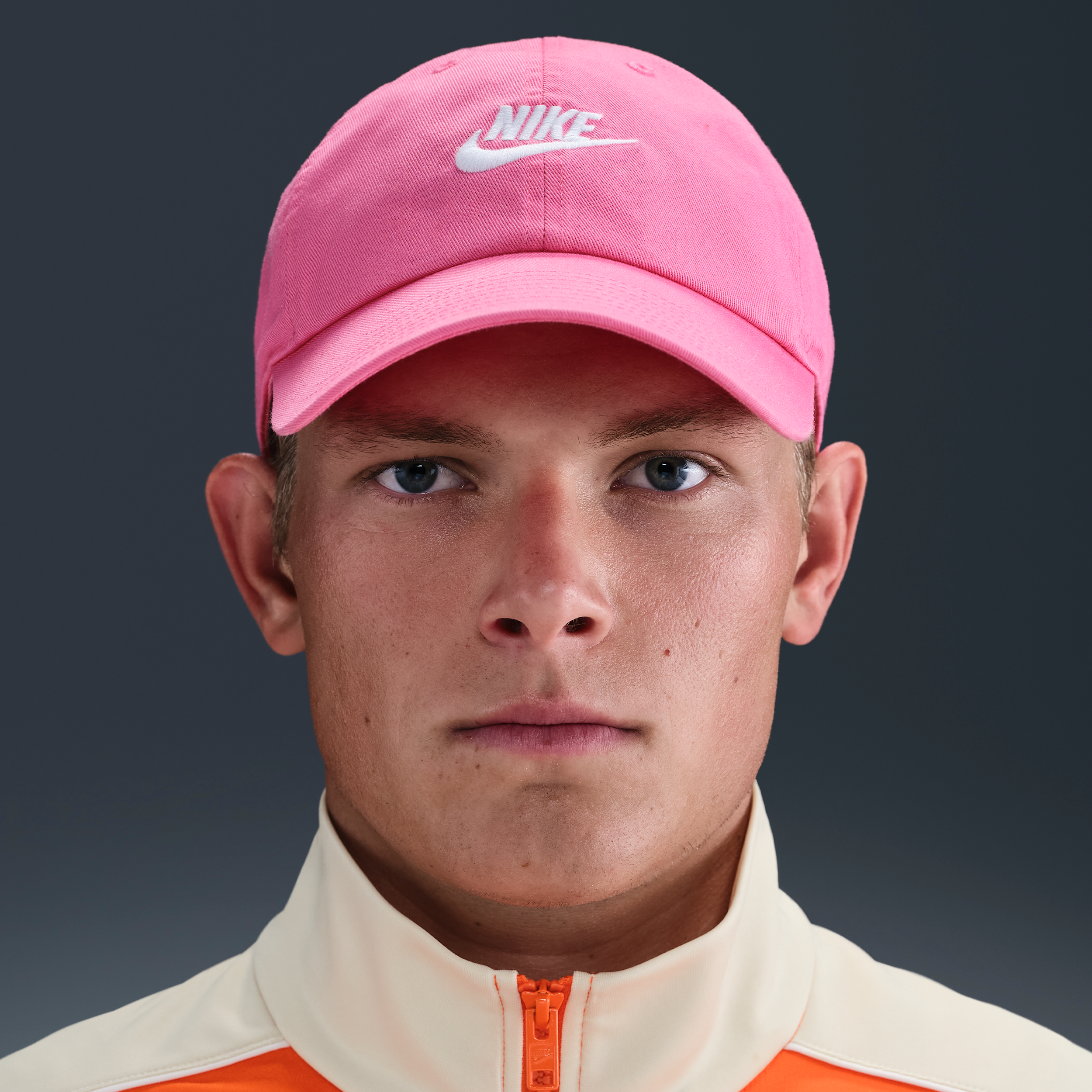 Nike Unisex Club Unstructured Futura Wash Cap In Pink