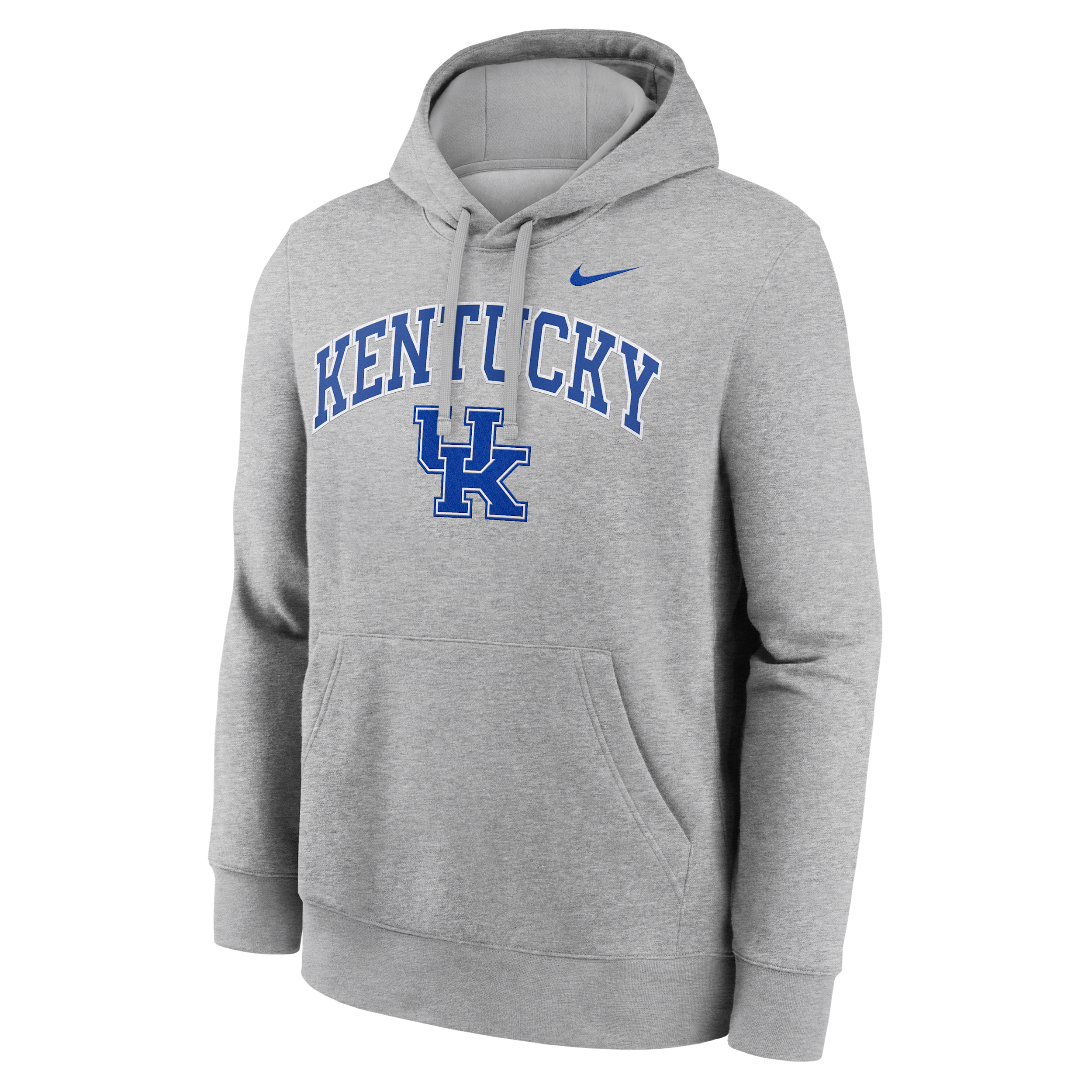 Nike Kentucky Arch  Men's College Pullover Hoodie In Gray