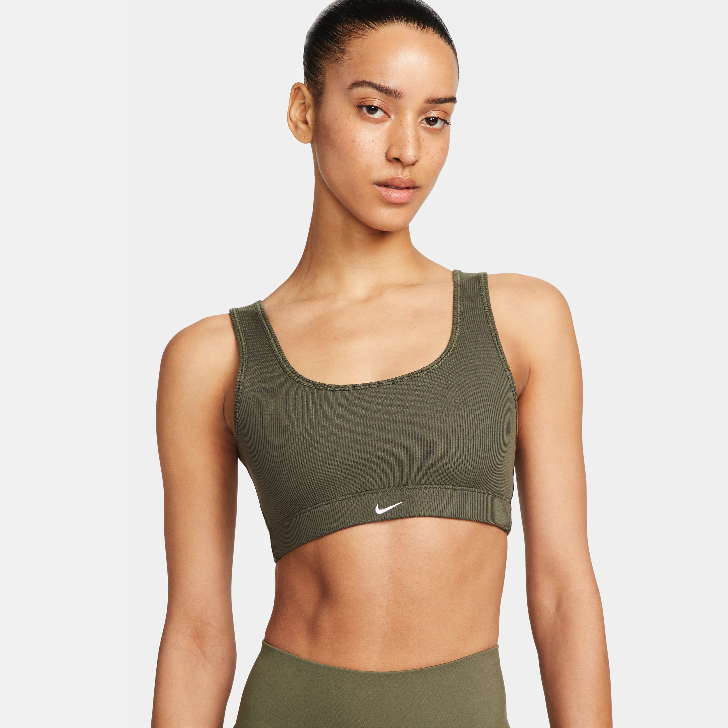 NIKE WOMEN'S ALATE ALL U LIGHT-SUPPORT LIGHTLY LINED RIBBED SPORTS BRA,1012477915