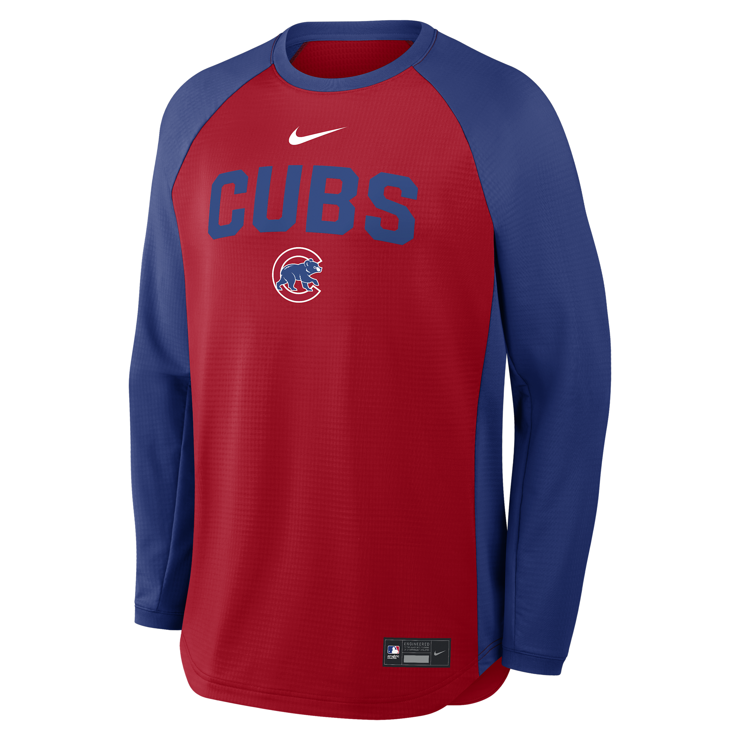 Chicago Cubs Authentic Collection Nike Men's Dri-FIT Pullover Crew in Red | 04H2161NEJ-7PG