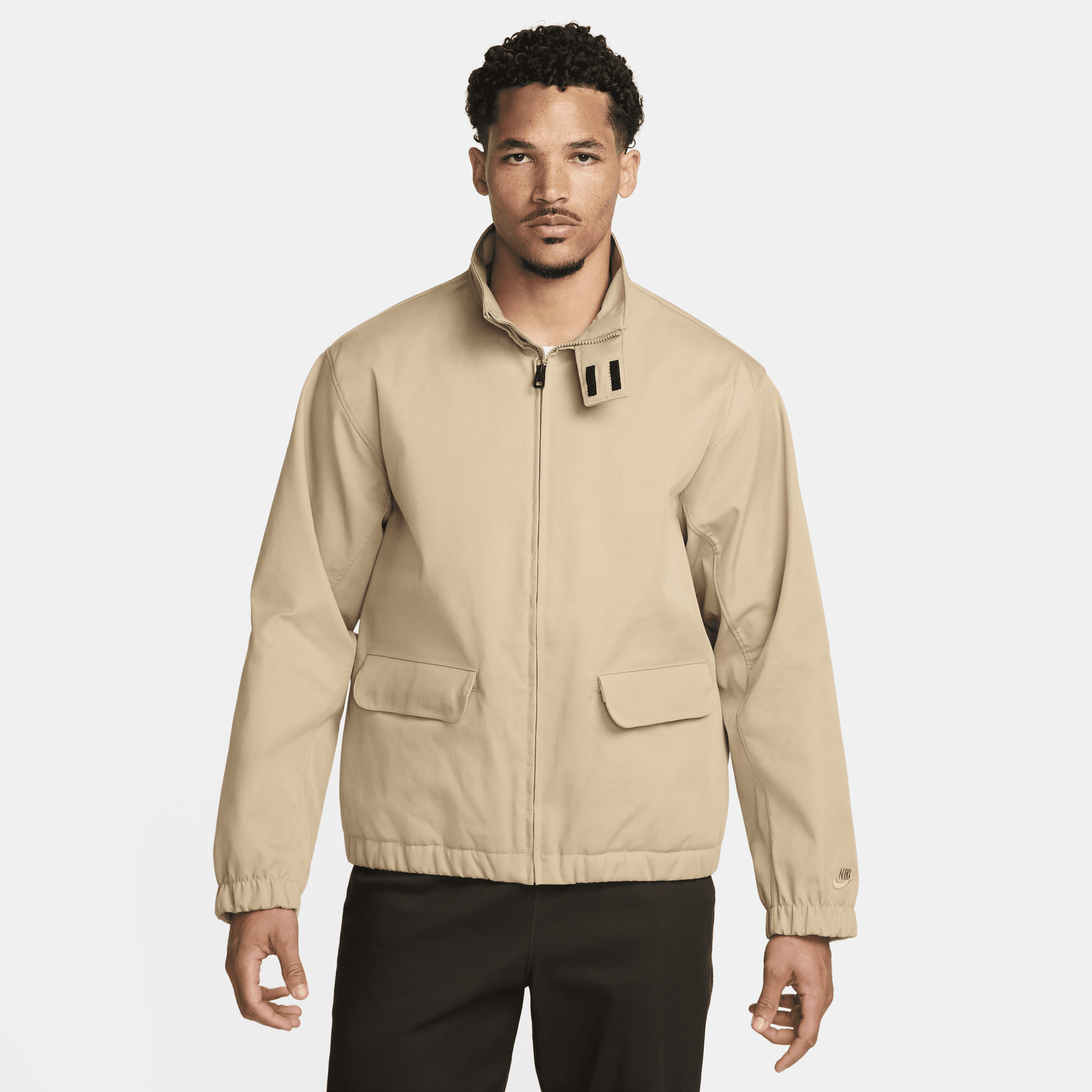 Shop Nike Men's  Sportswear Tech Pack Storm-fit Cotton Jacket In Brown