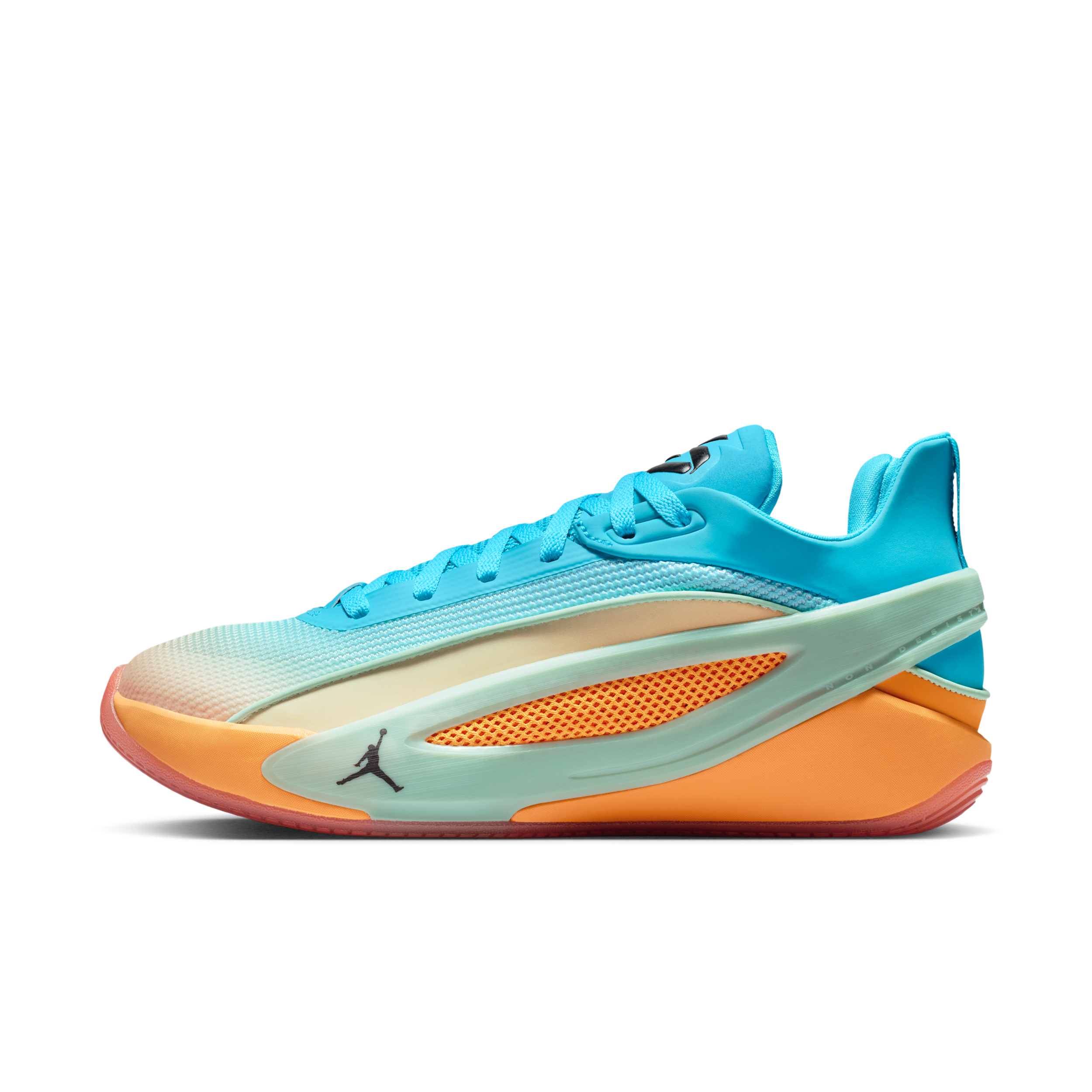 Jordan Luka 5 'Oceanside' Basketball Shoes, Men's, M11/W12.5, Multi/Color/Black/Turquoise Blue/Green Glow/Enamel Green/Kumquat
