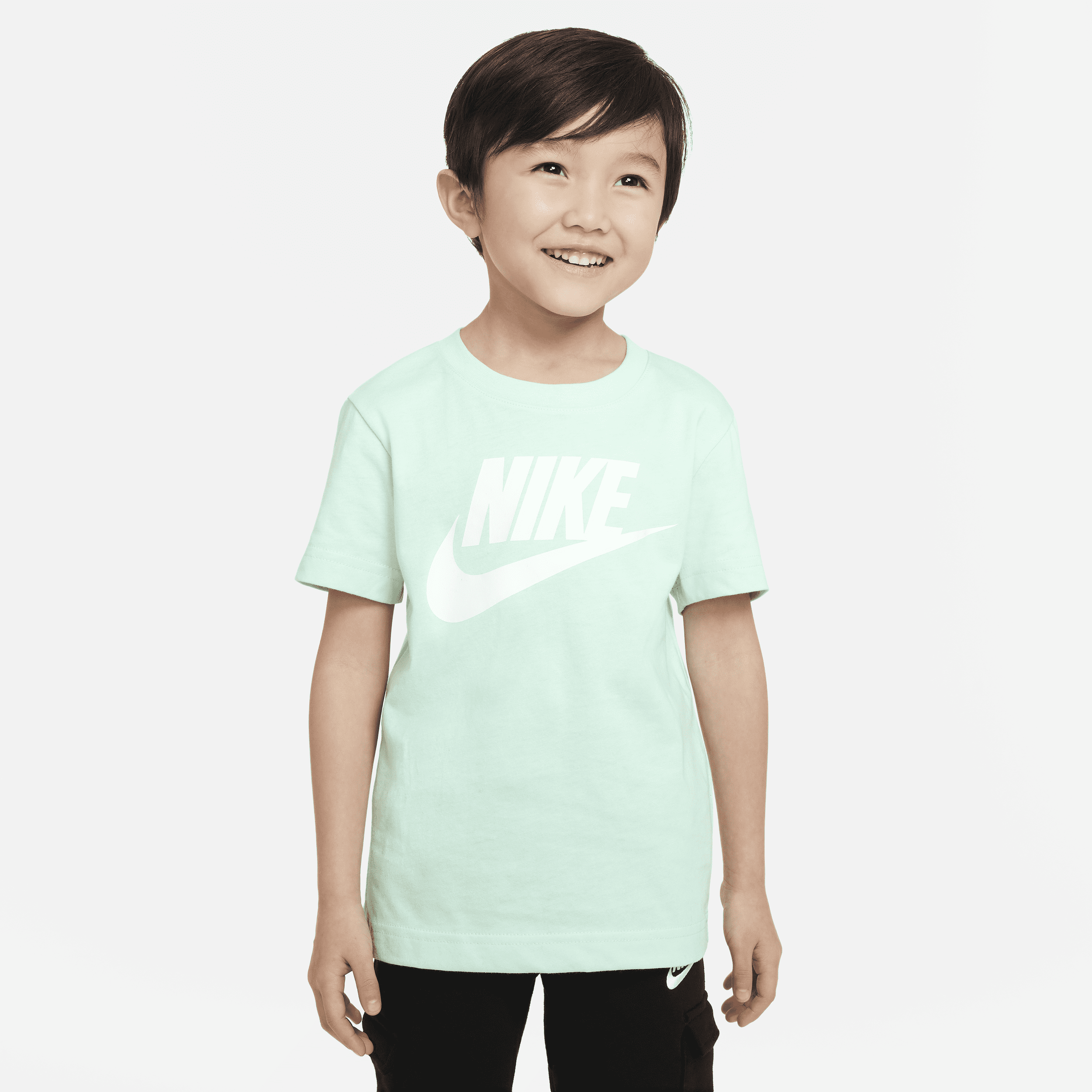 Nike Little Kids' T-shirt In Green