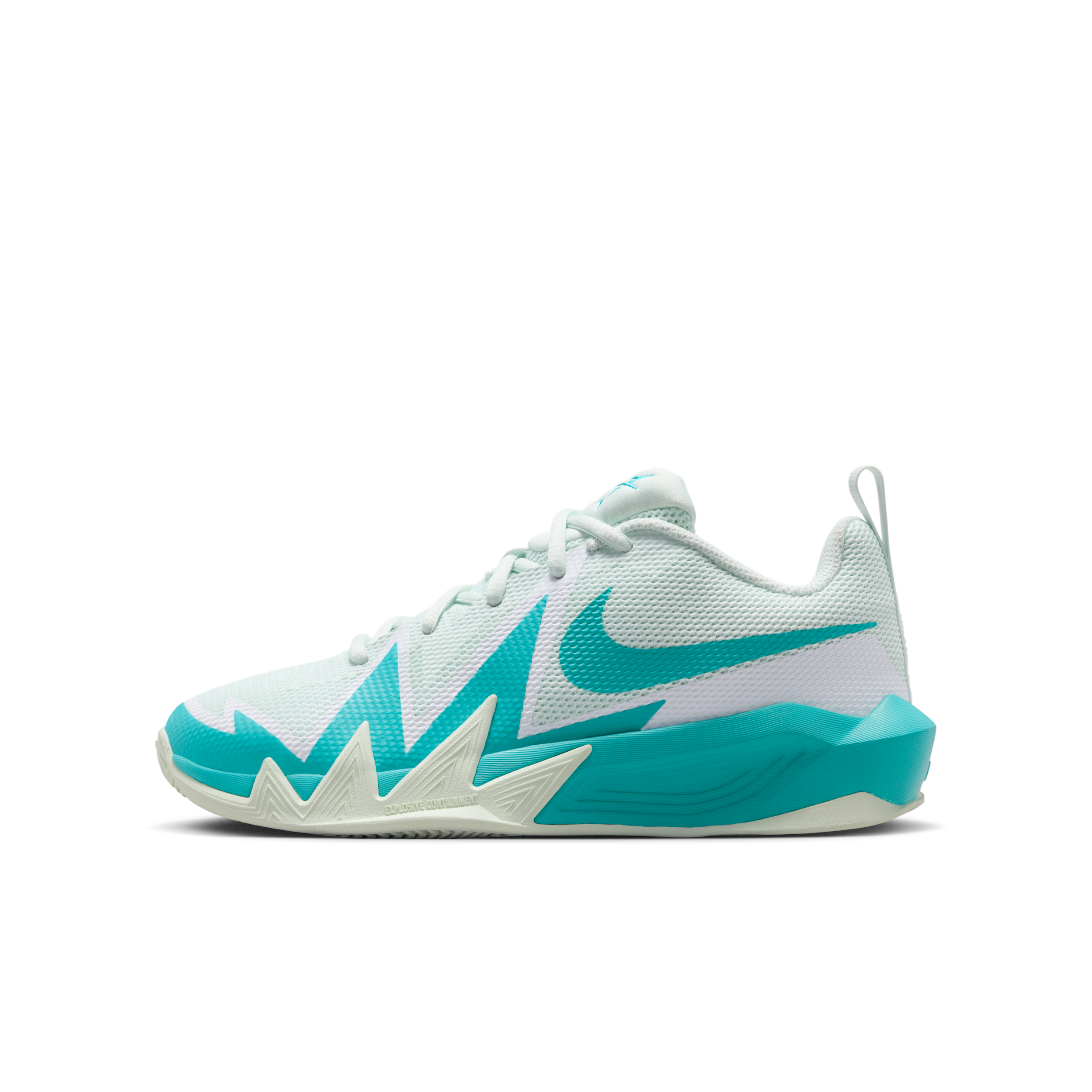 Nike Kids' Grade School S.T. Dynamite Shoes, Size 7, Barely Green/Dusty Cactus-White
