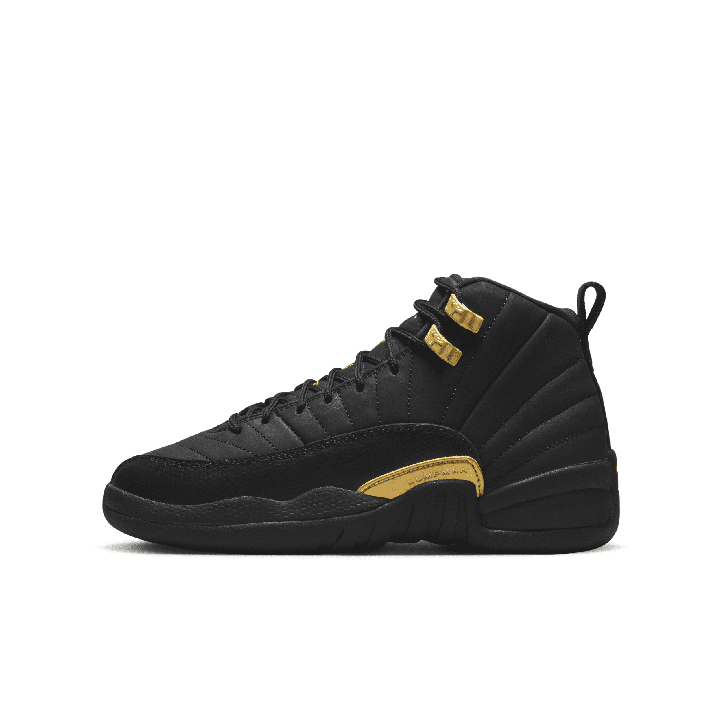 Jordan Babies' Air  12 Retro Big Kids' Shoes In Black