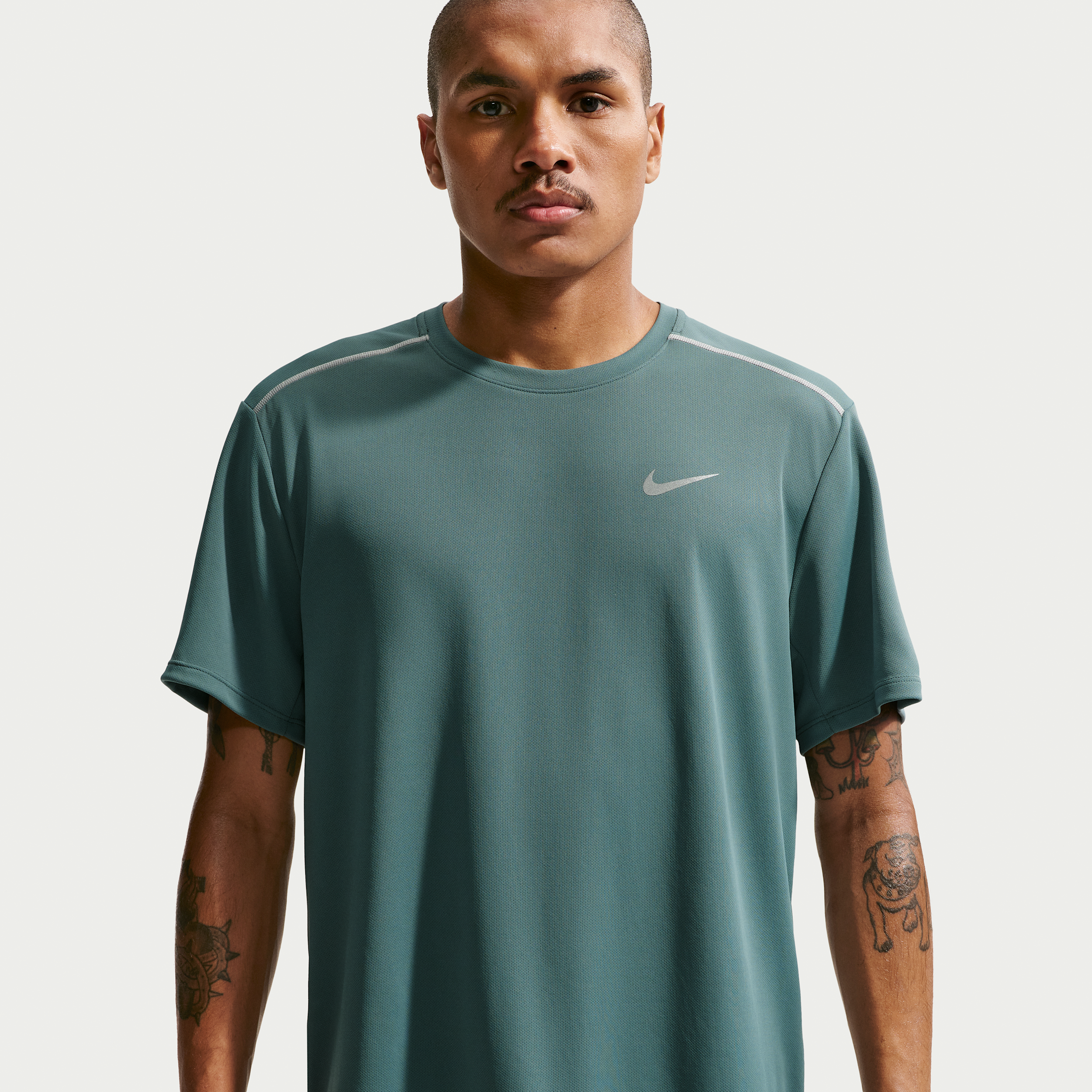 Nike Dri Fit Mens Crew Neck Short Sleeve Quick Dry Active T-Shirt, Xx-large, Green