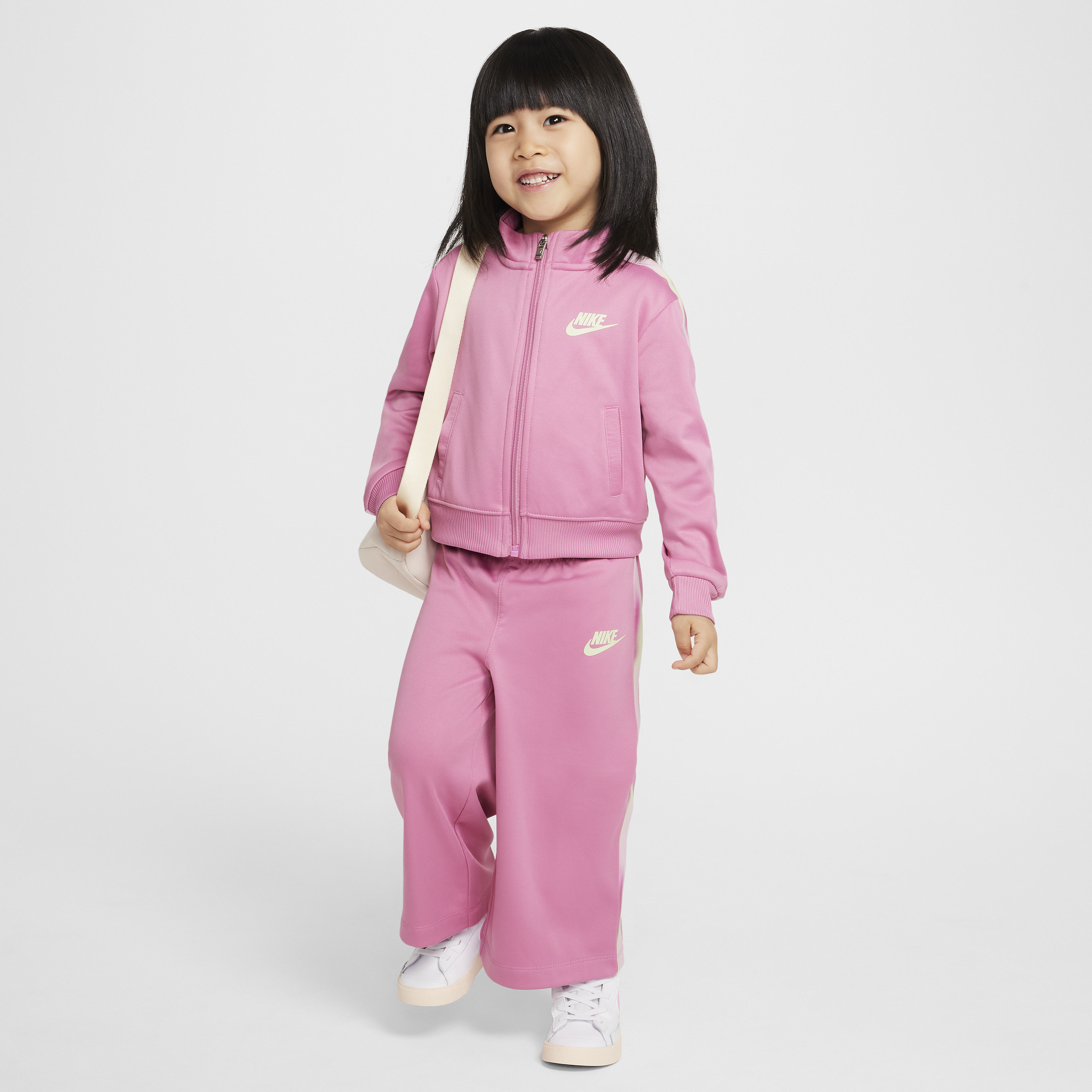 Nike Babies' Dri-fit Solarized Toddler Jacket And Pants Set In Pink