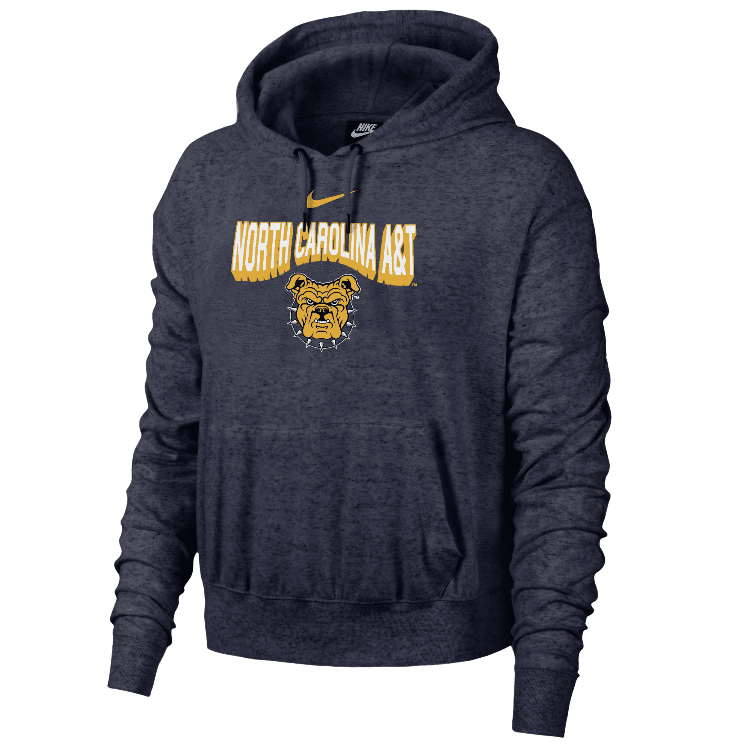 Nike North Carolina A&t Gym Vintage  Women's College Hoodie In Blue