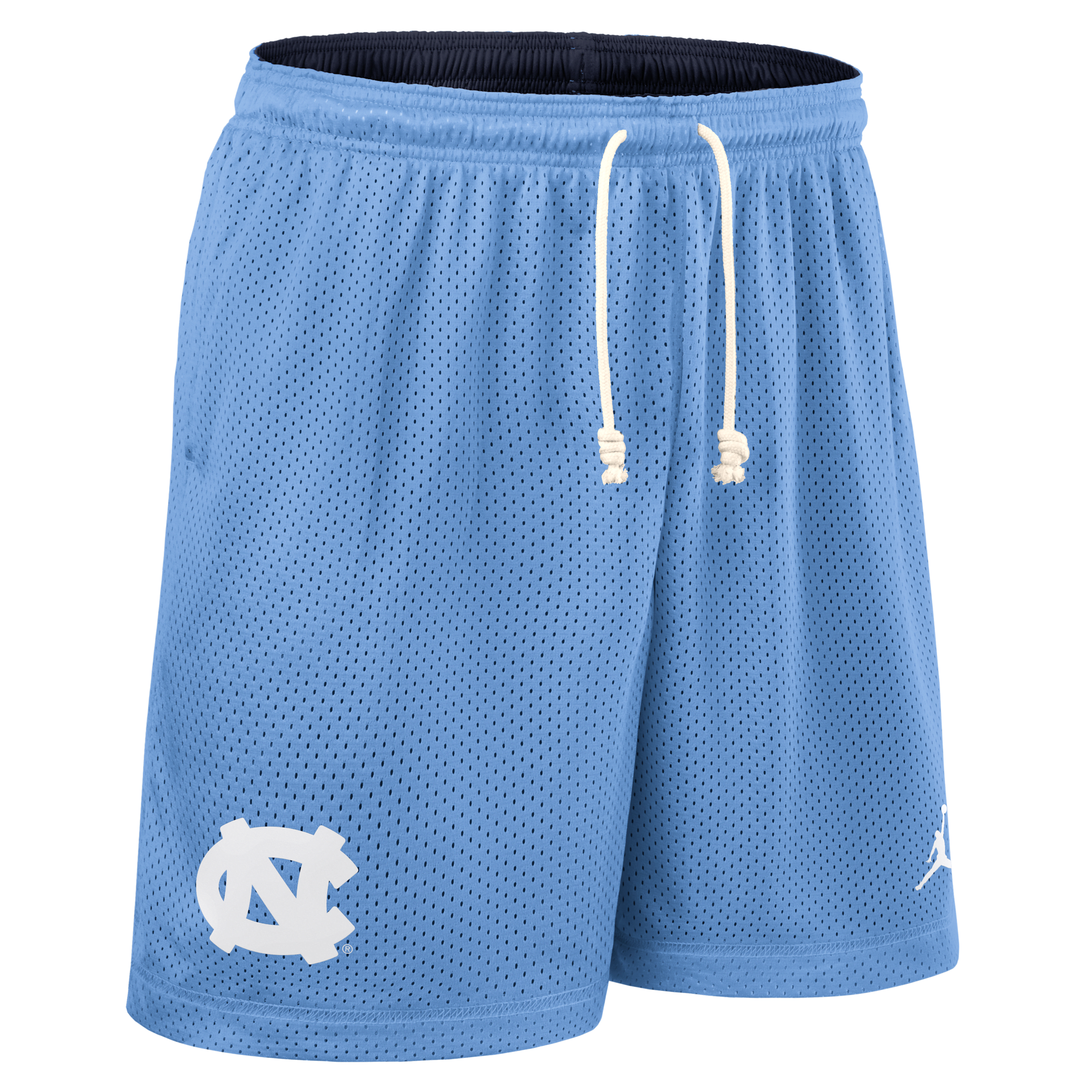 JORDAN MEN'S NORTH CAROLINA SIDELINE REVERSIBLE MENÂS  BRAND DRI-FIT COLLEGE SHORTS 1015855117