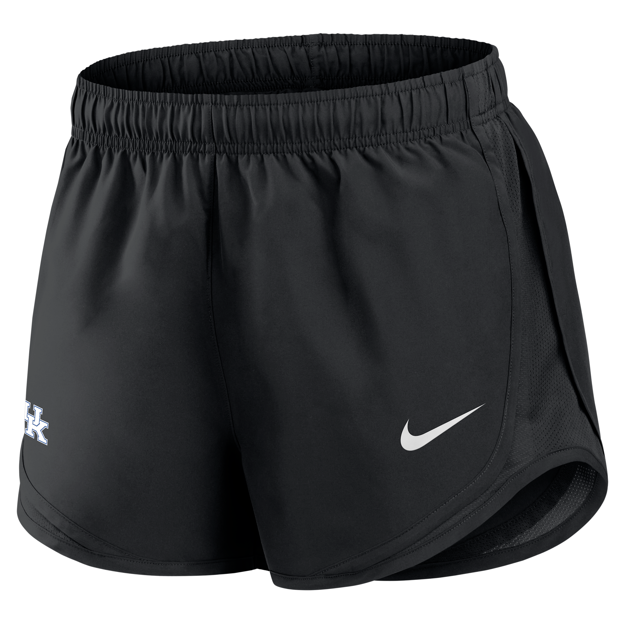 Nike Women's Kentucky Wildcats Tempo Dri-fit Mid-Rise Shorts, 3.1" Inseam - Black