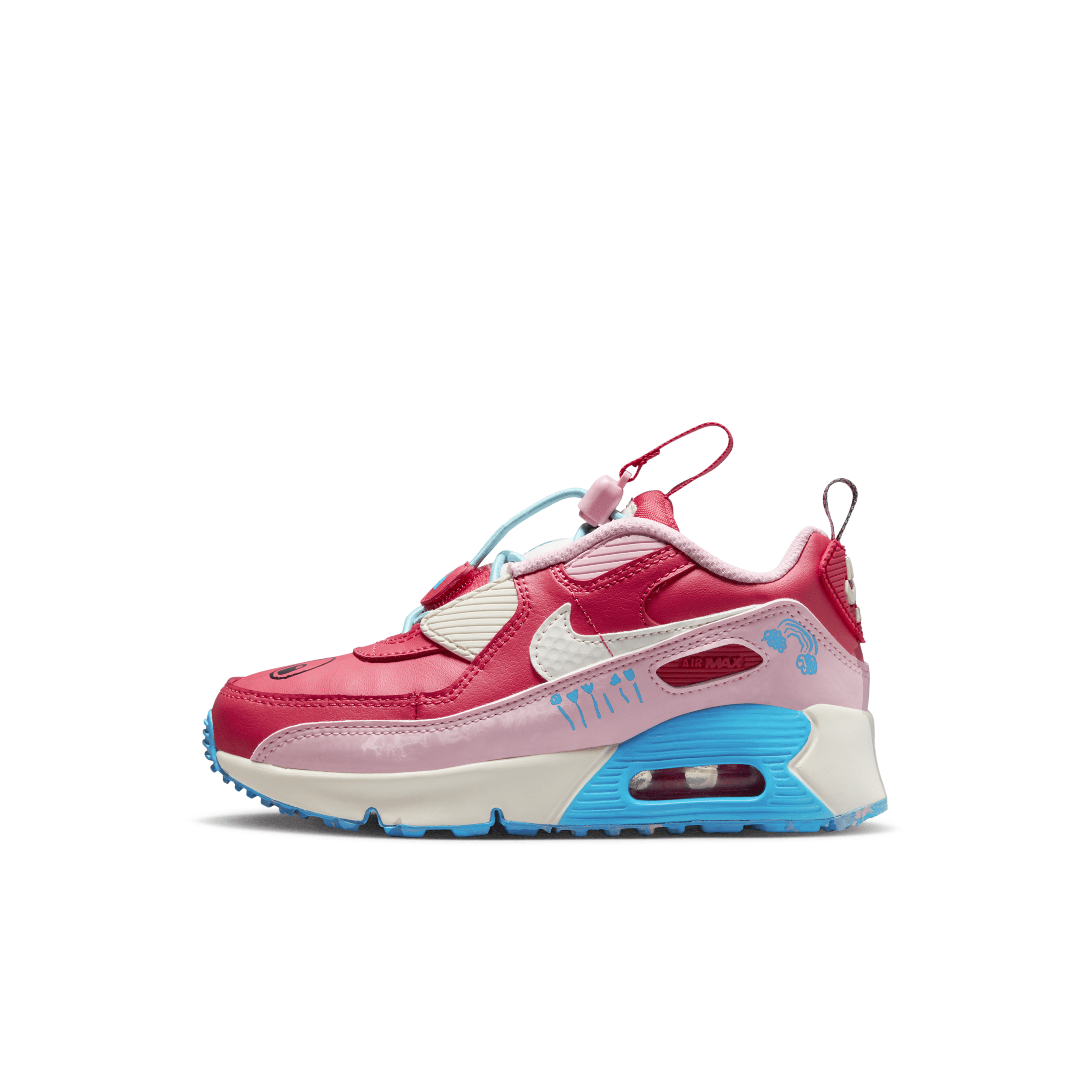 Nike Babies' Air Max 90 Toggle Se Little Kids' Shoes In Red