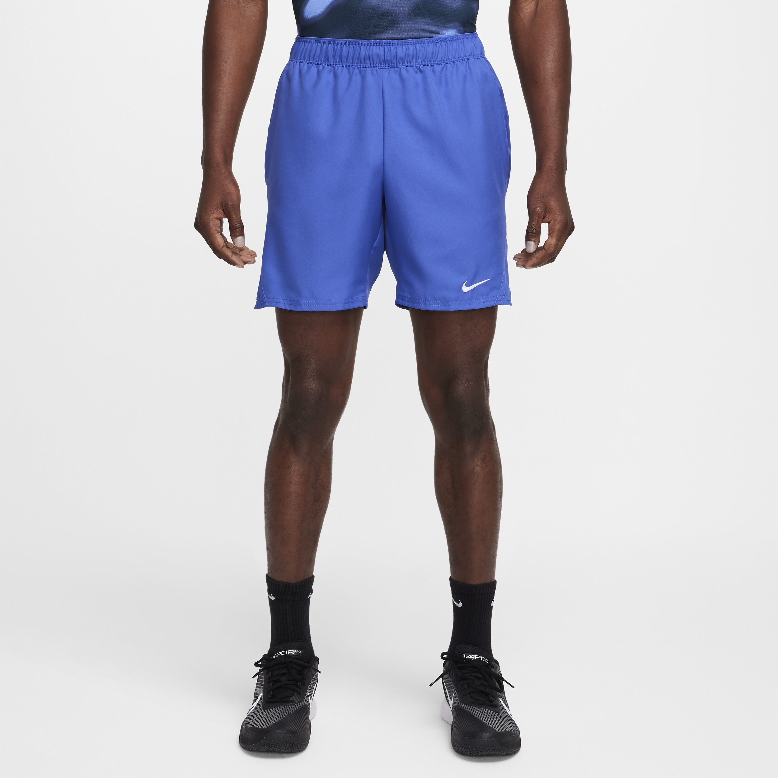 Nike Men's Court Victory Dri-fit 7" Tennis Shorts In Blue