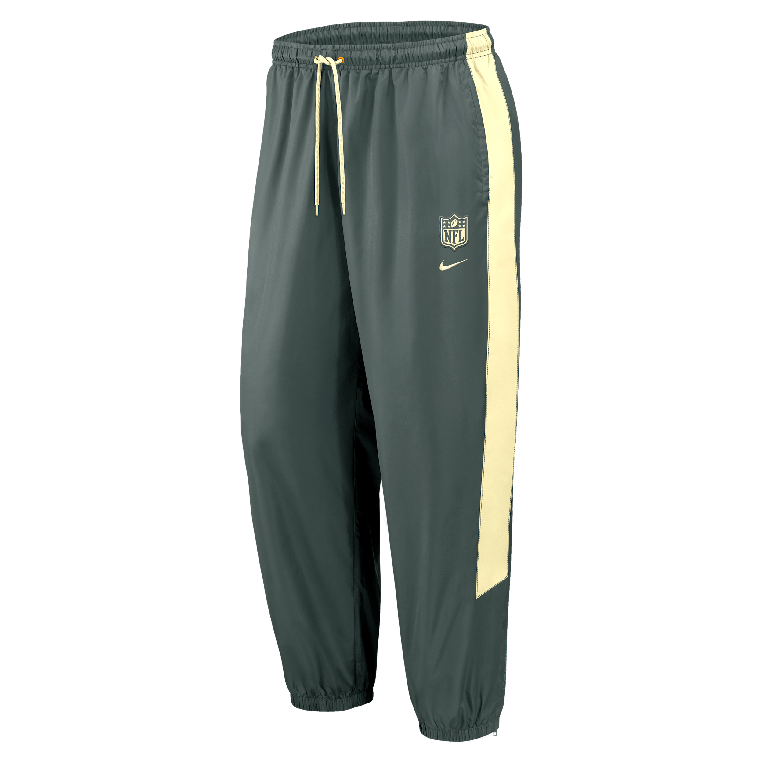 Nike Men's Green/ Cream Green Bay Packers 2026 Rivalries Collection Windrunner Pants - Green,Cream