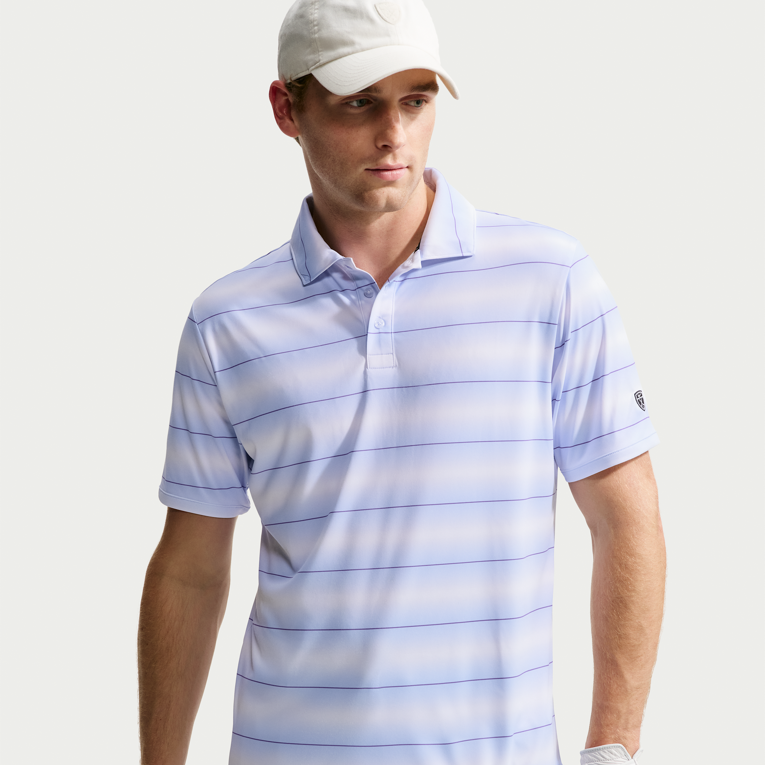 Nike Men's Par Dri-FIT Golf Polo in Purple | IB0218-568