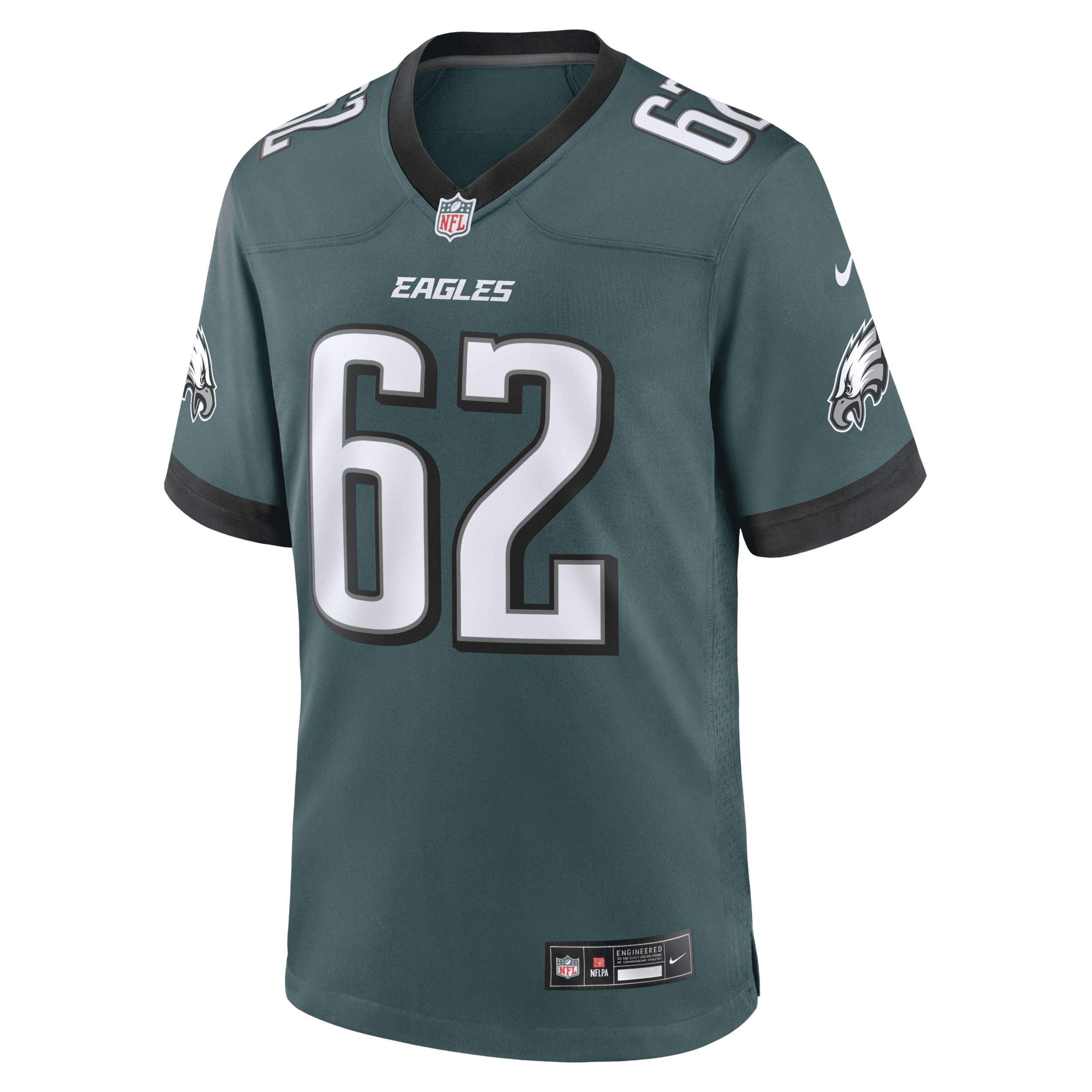 Nike Jason Kelce Midnight Green Philadelphia Eagles Game Jersey In Green