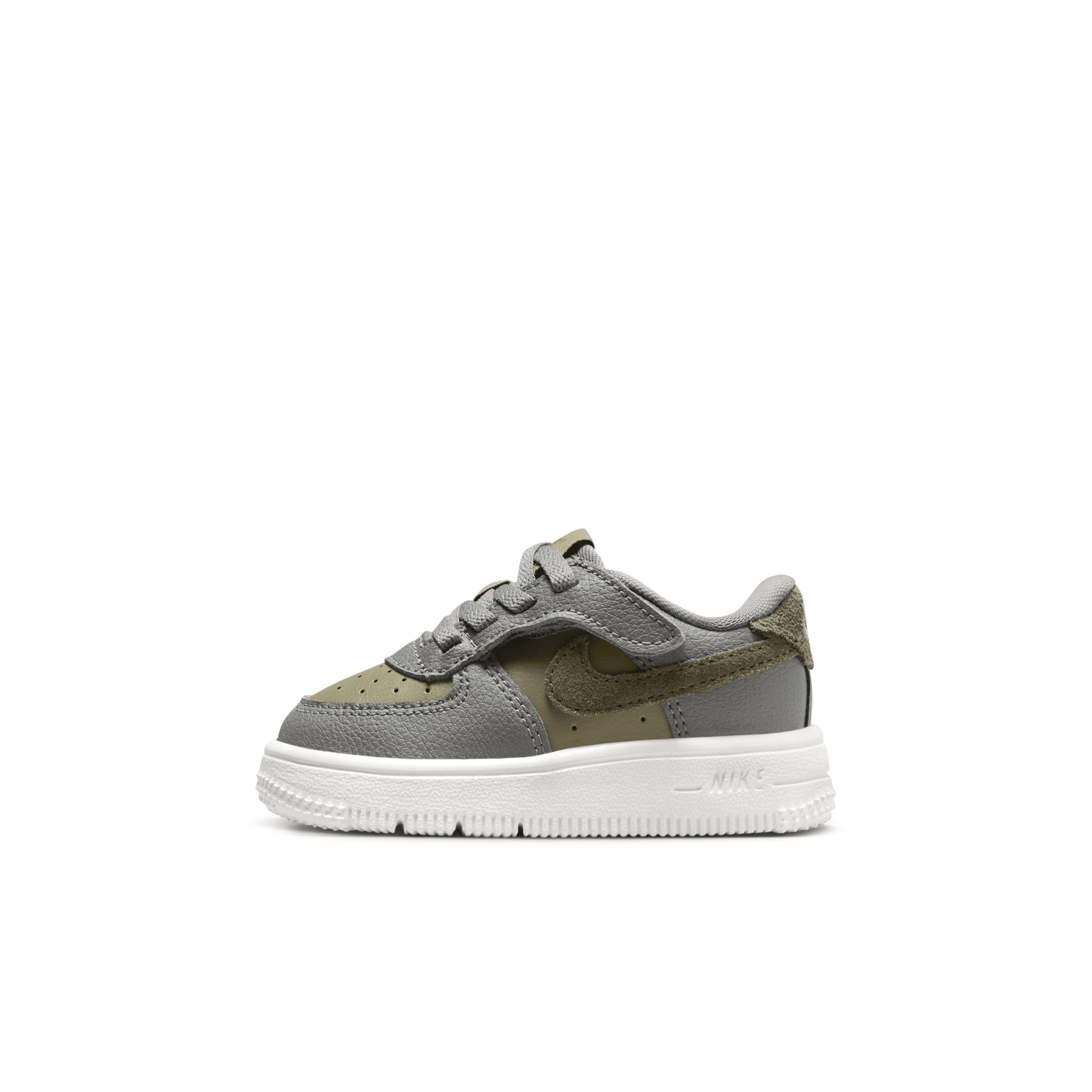Nike Force 1 Low Easyon Baby/toddler Shoes In Grey