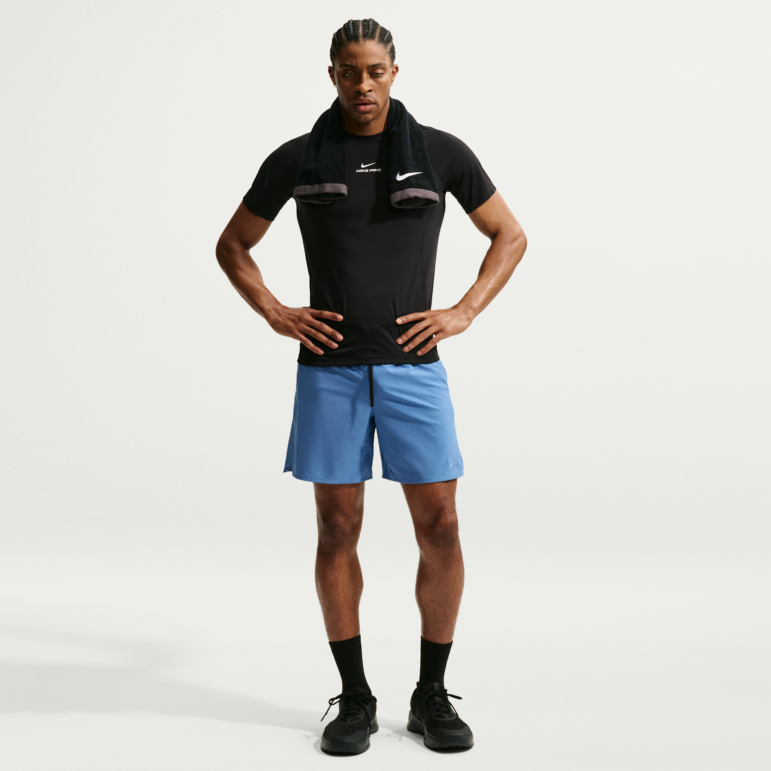 Nike Men's Unlimited Dri-FIT 7" Unlined Versatile Shorts in Blue | DV9340-459