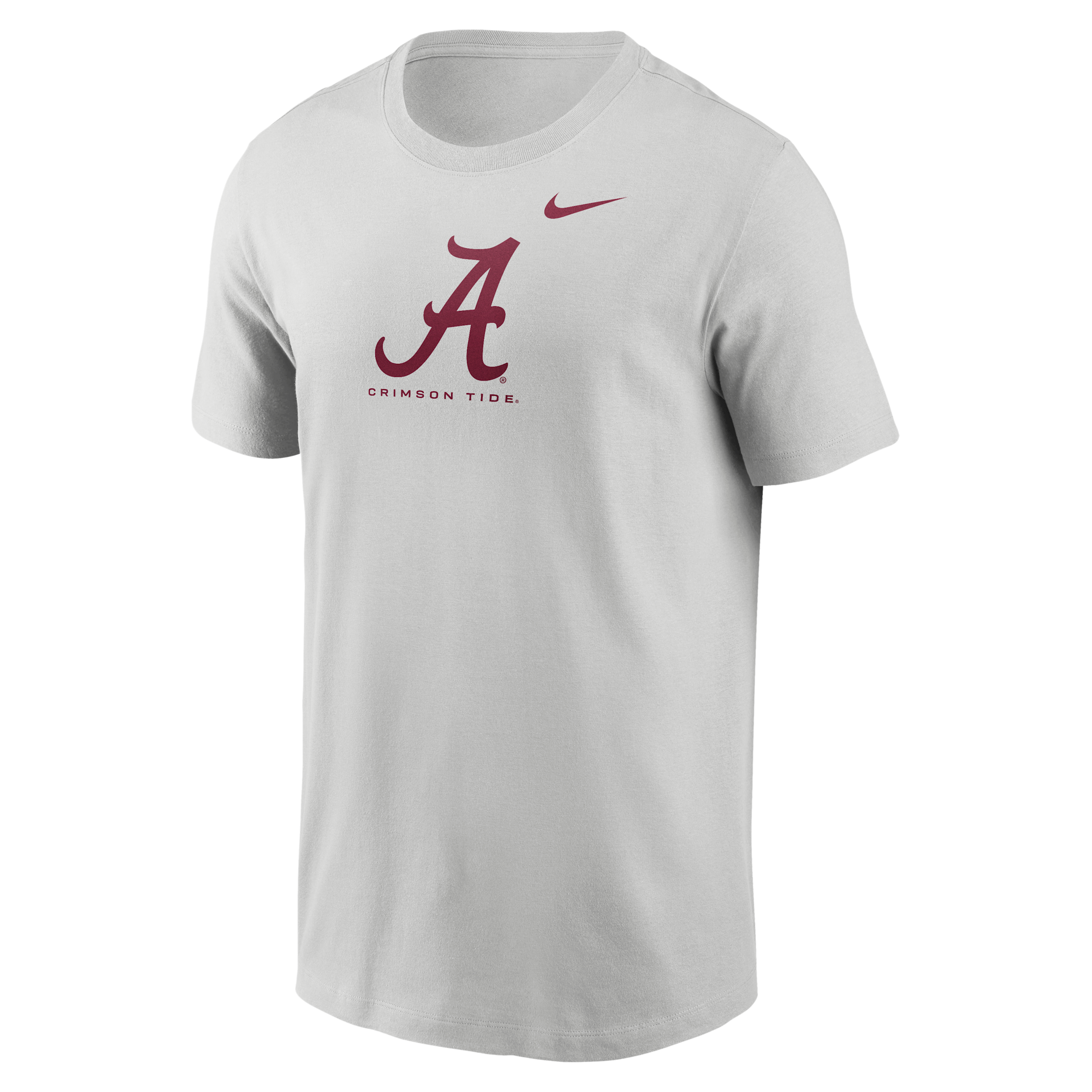 Alabama Courtside Nike Men's Dri-FIT College T-Shirt in Grey | 02ET0BBABN-L7G