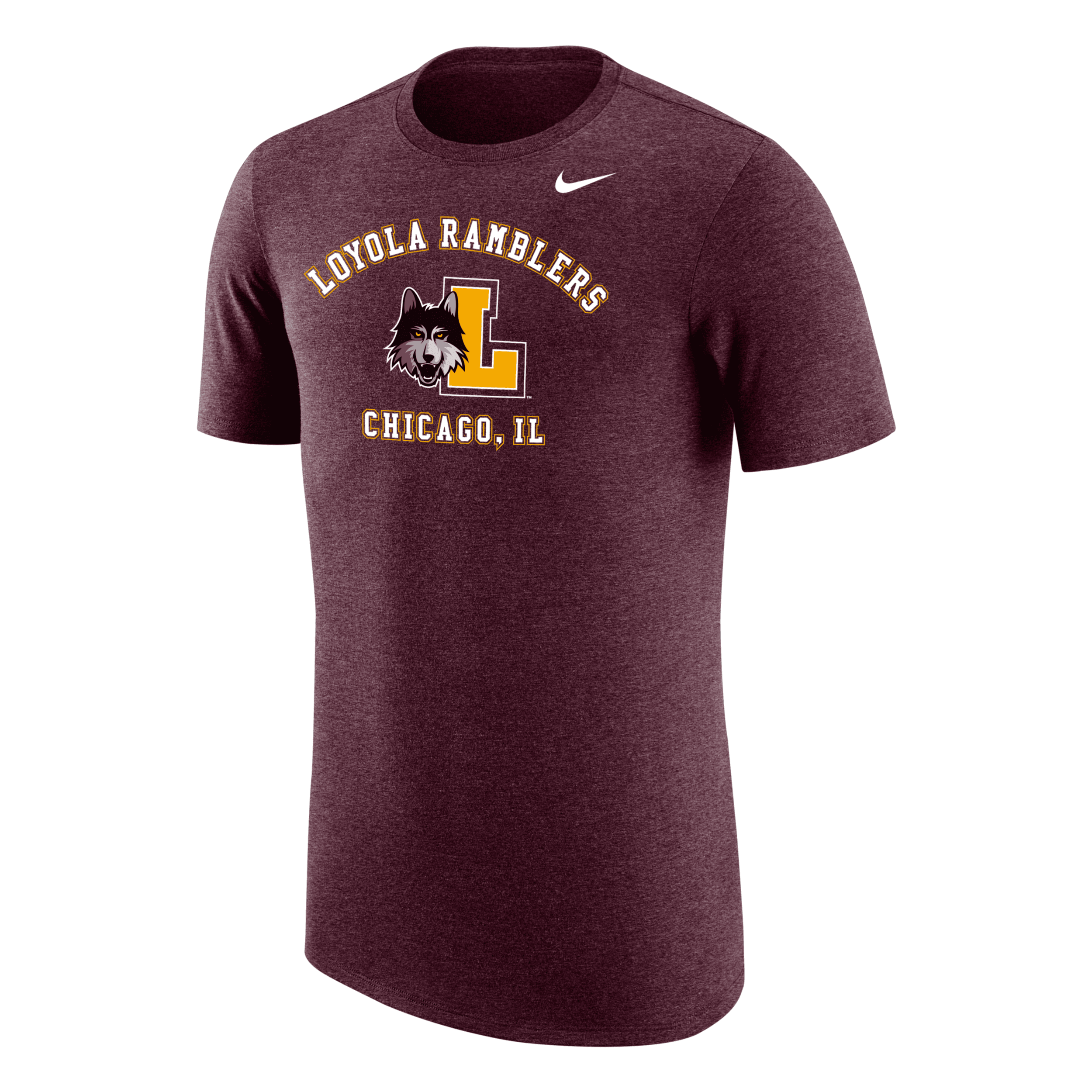 Nike Loyola Chicago  Men's College T-shirt In Red