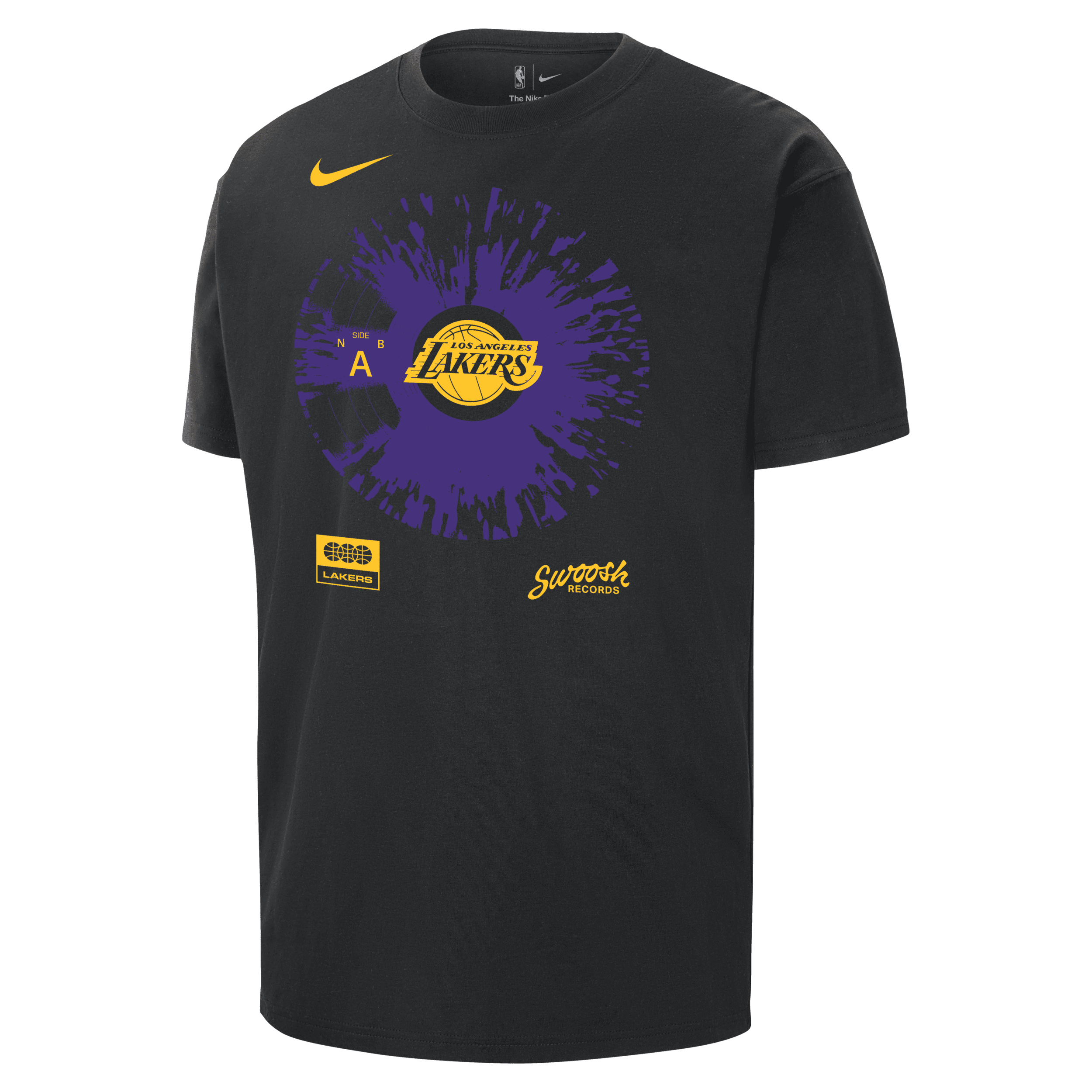 Black Los Angeles Lakers NBA Shirts for sale