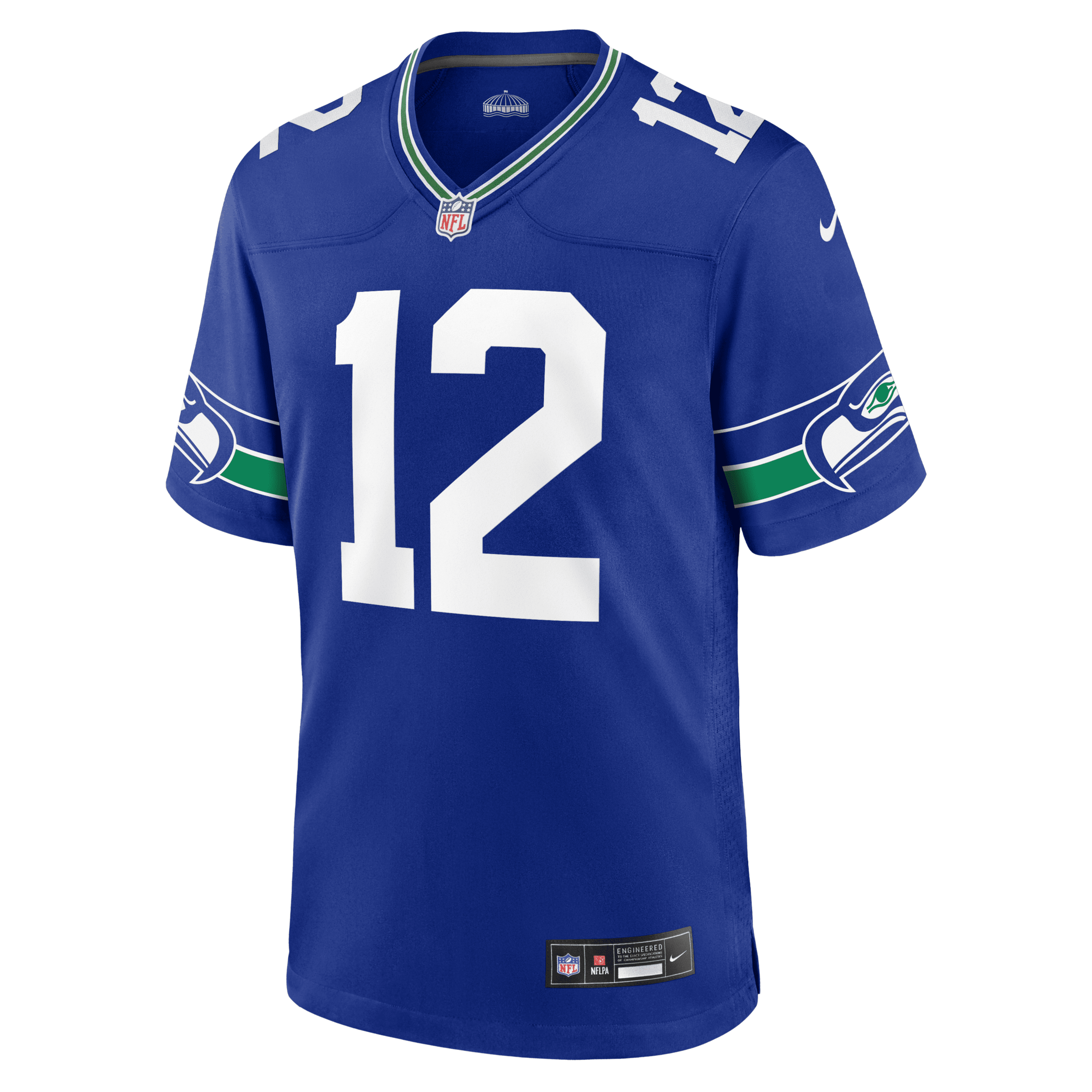 12th Fan Seattle Seahawks Nike Men's NFL Game Football Jersey in Blue | 67NM03LD78-EEO