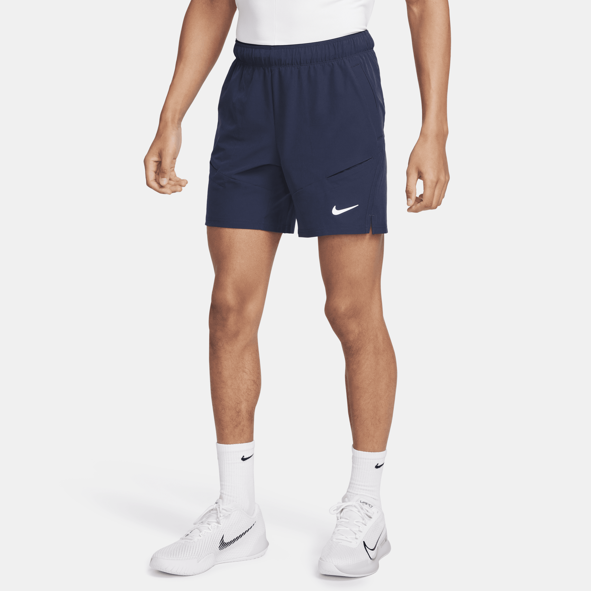 Nike Men's Court Victory Dri-fit 7" Tennis Shorts In Blue