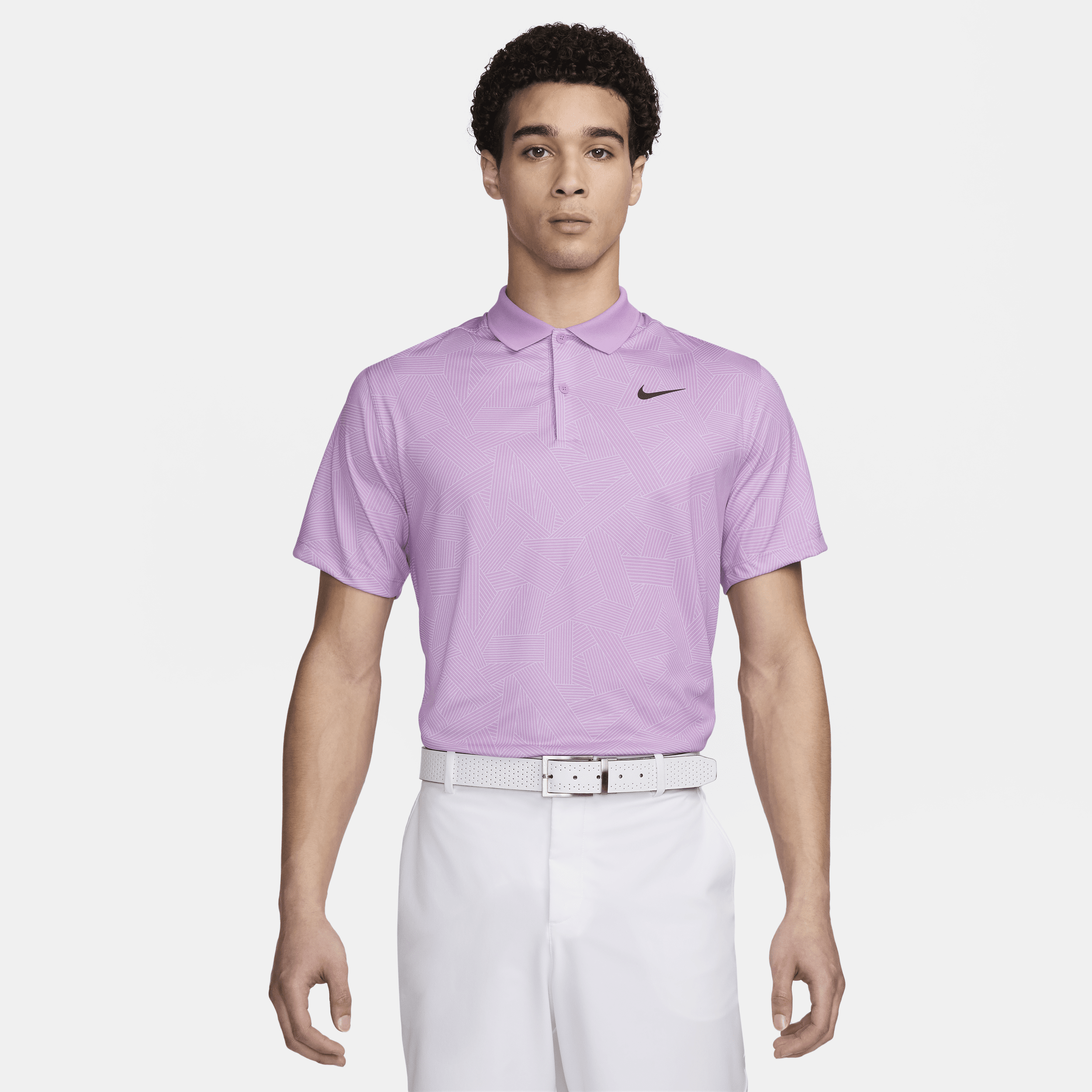 Shop Nike Men's Victory+ Dri-fit Golf Polo In Purple