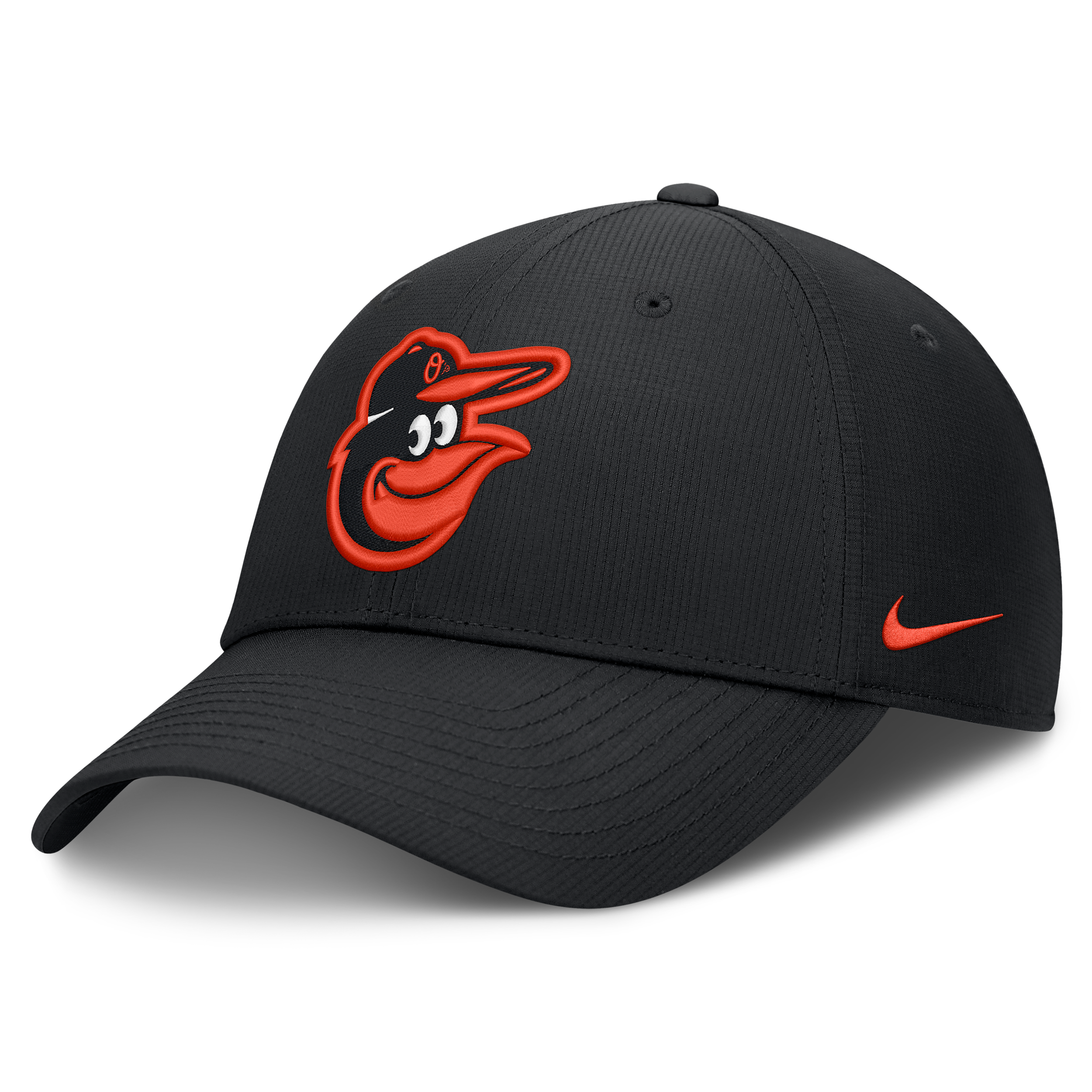 Baltimore Orioles Club Nike Men's Dri-FIT MLB Adjustable Hat in Black | NB0200AOLE-T0X