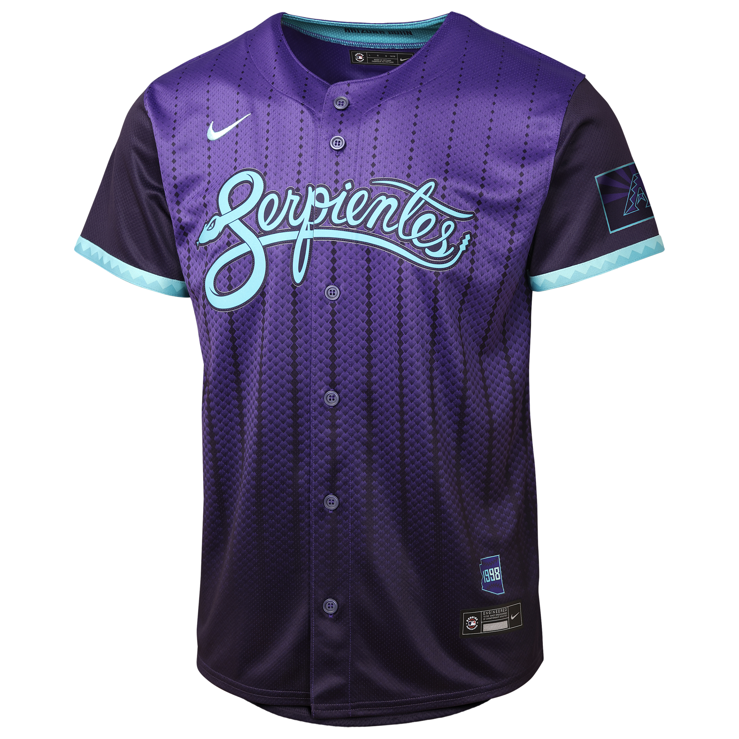 Corbin Carroll Arizona Diamondbacks Big Kids' Nike Dri-FIT MLB Limited Jersey in Purple | B7ZCCB01ARI-NBX
