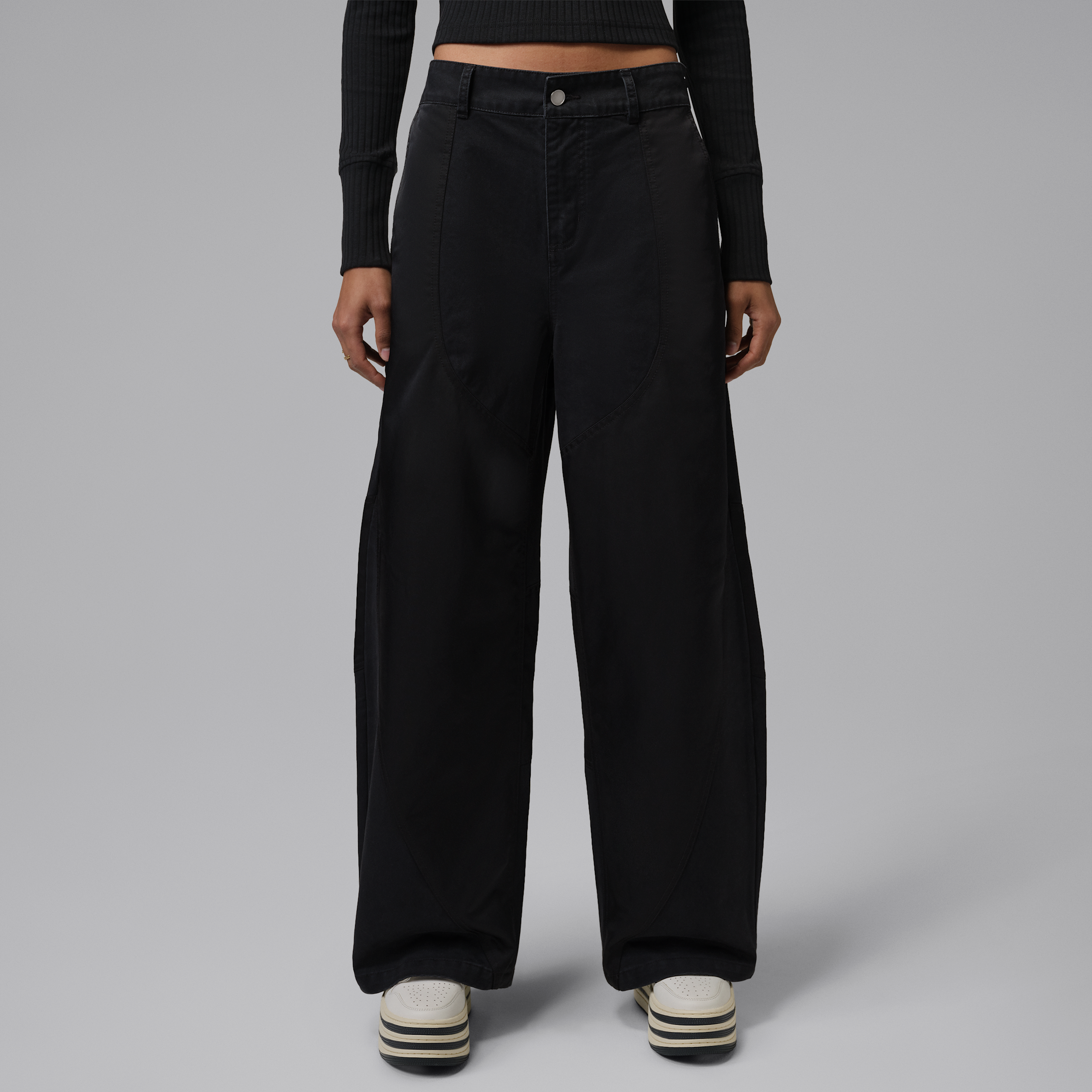 Women's Jordan Flight '91 Baggy Pants in Black | IF1042-011