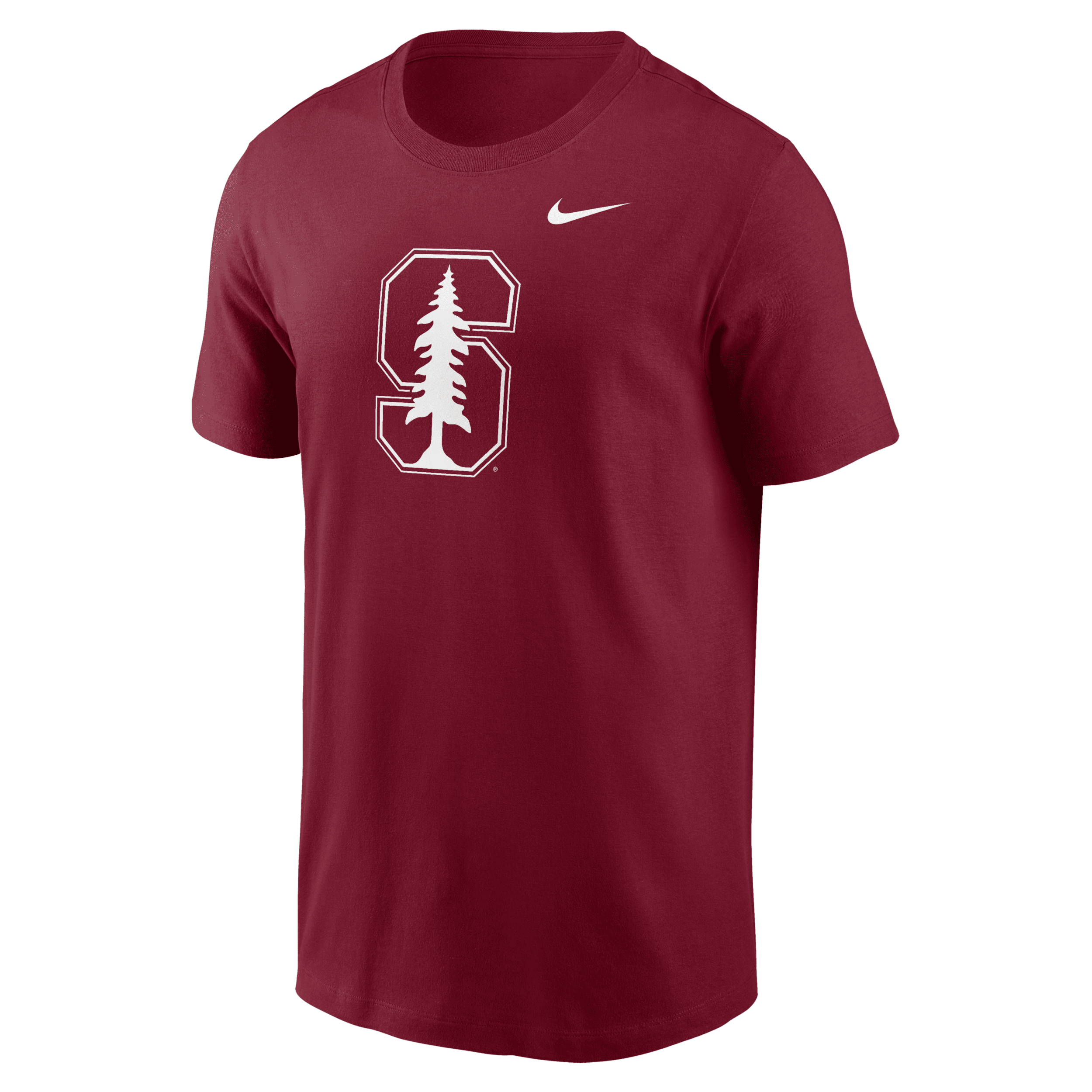 Shop Nike Stanford Cardinal Primetime Evergreen Logo  Men's College T-shirt In Red