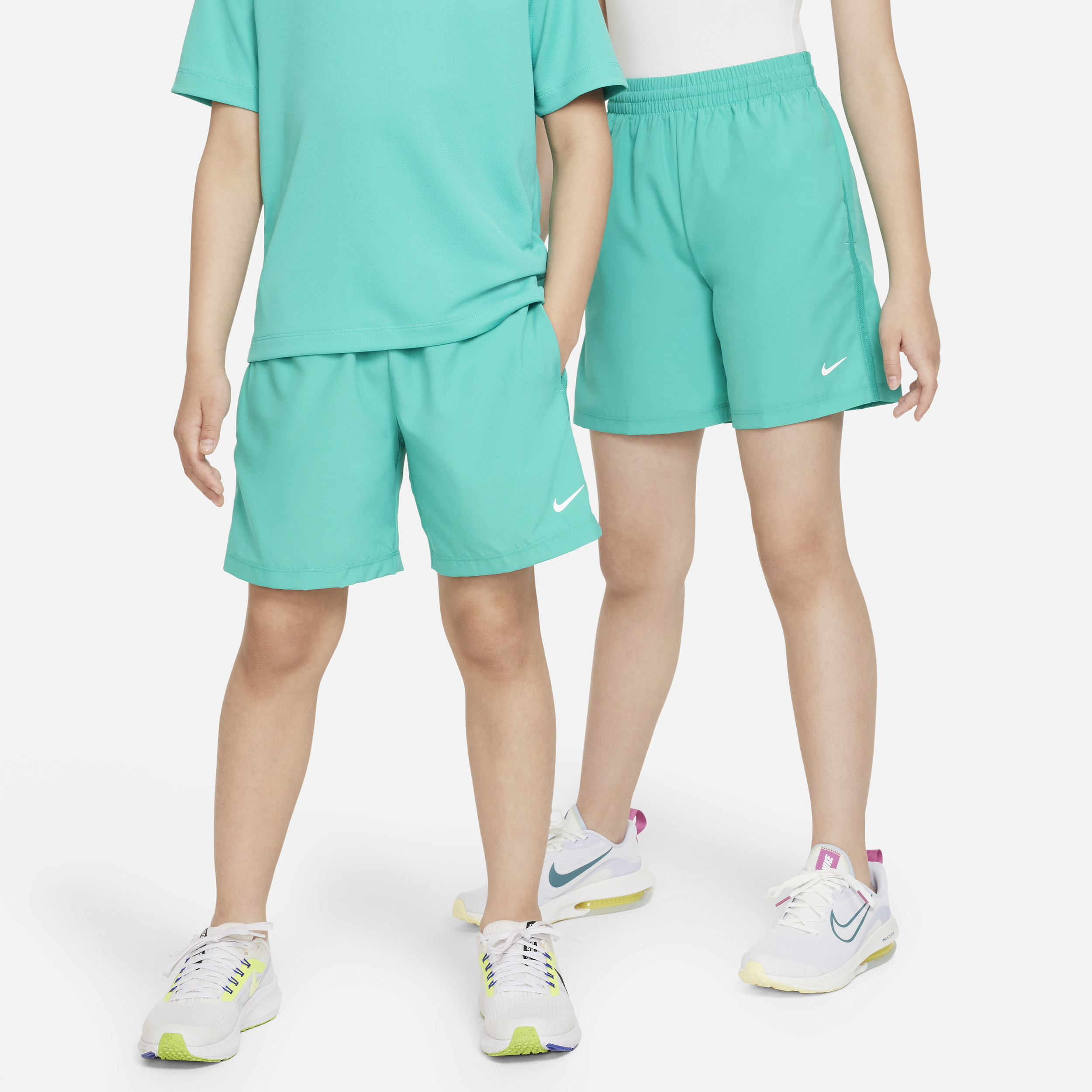 Nike Multi Big Kids' (boys') Dri-fit Training Shorts In Green