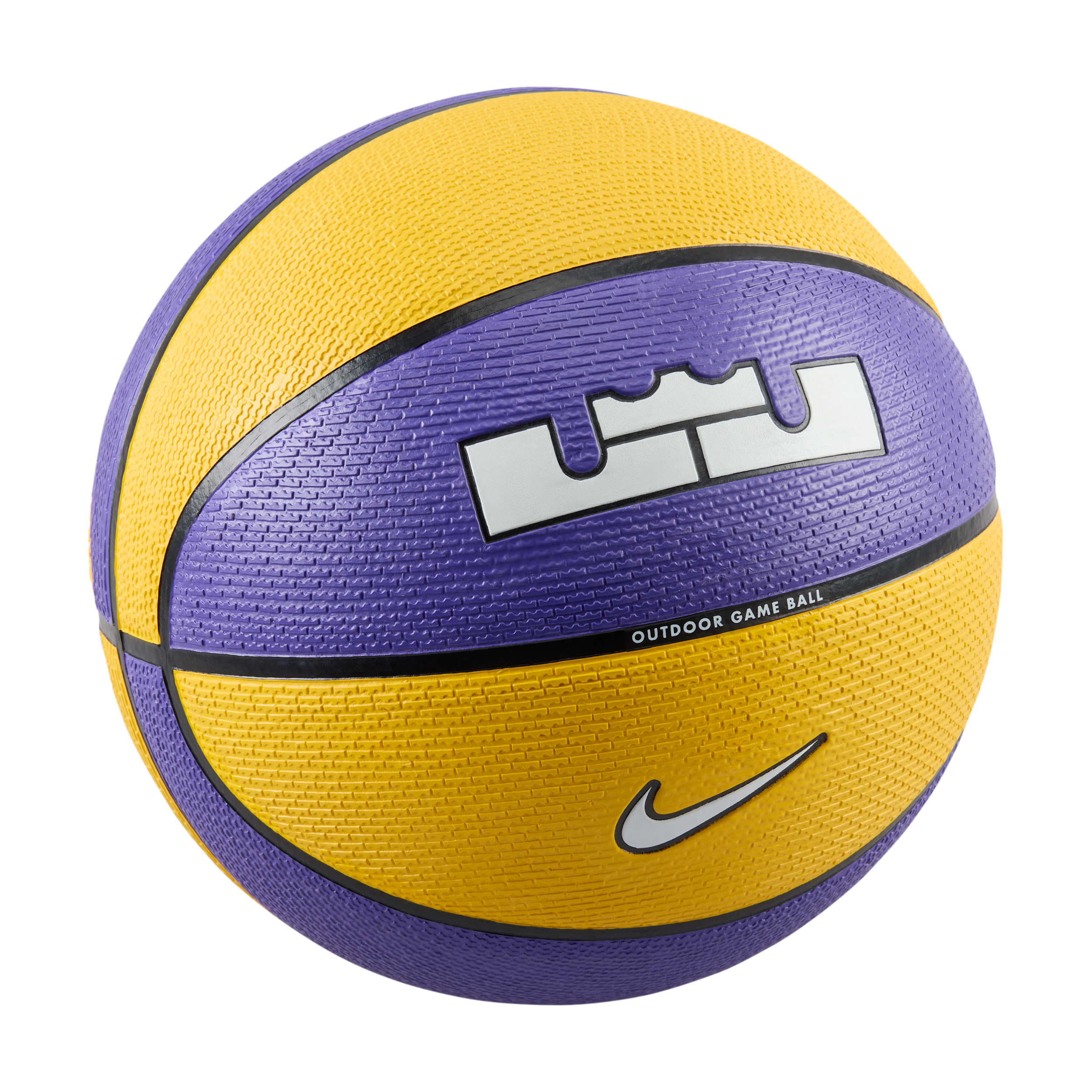 Nike Mens Lebron Playground Basketball - - Court Purple / Amarillo
