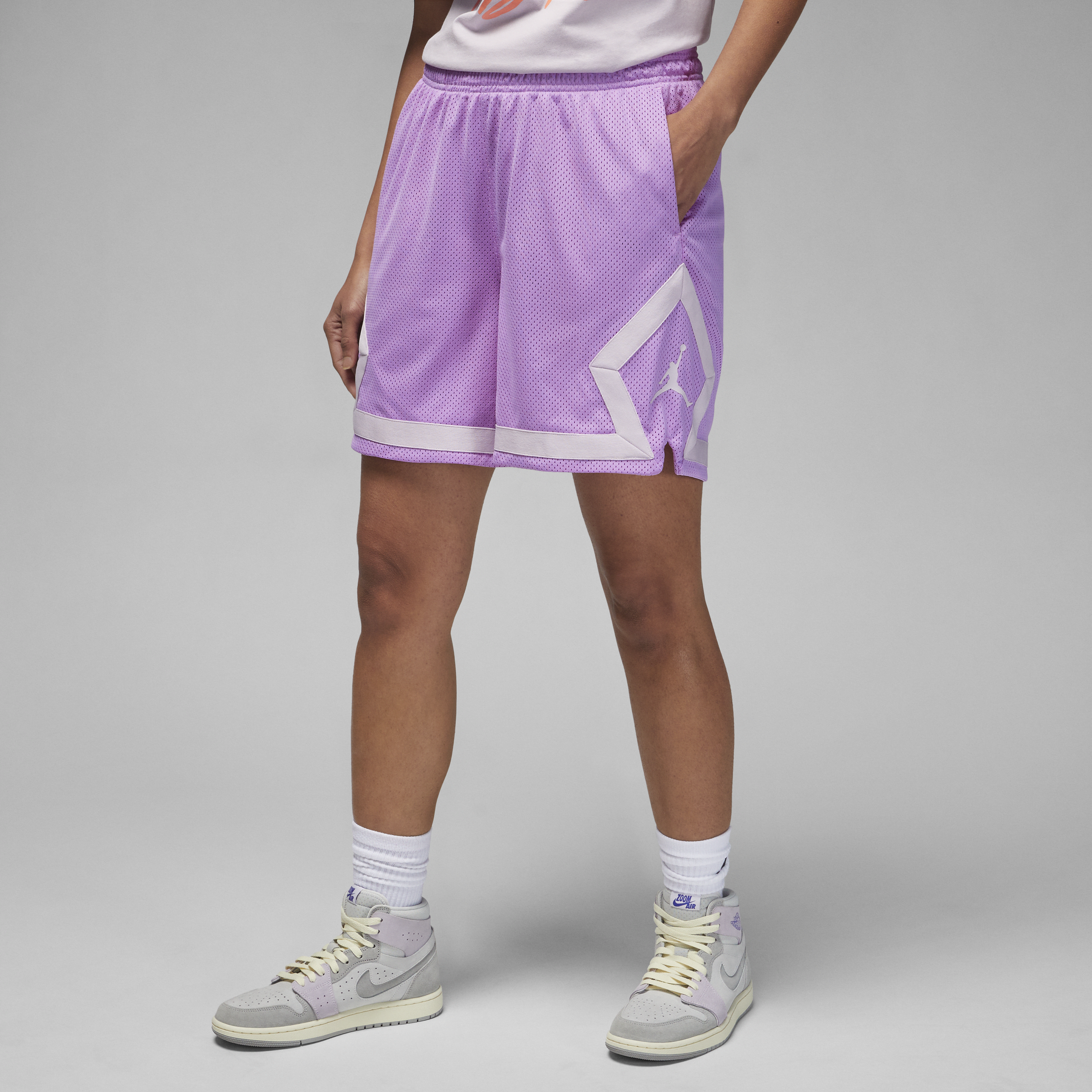 Jordan Women's  (her)itage Diamond Shorts In Purple