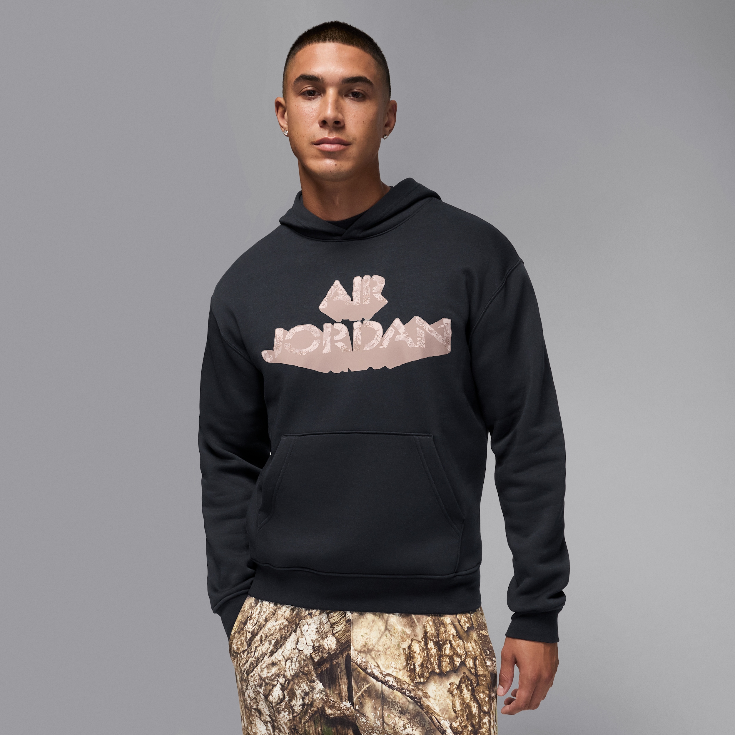 Jordan Men's  Aj4 Fleece Pullover Hoodie In Black