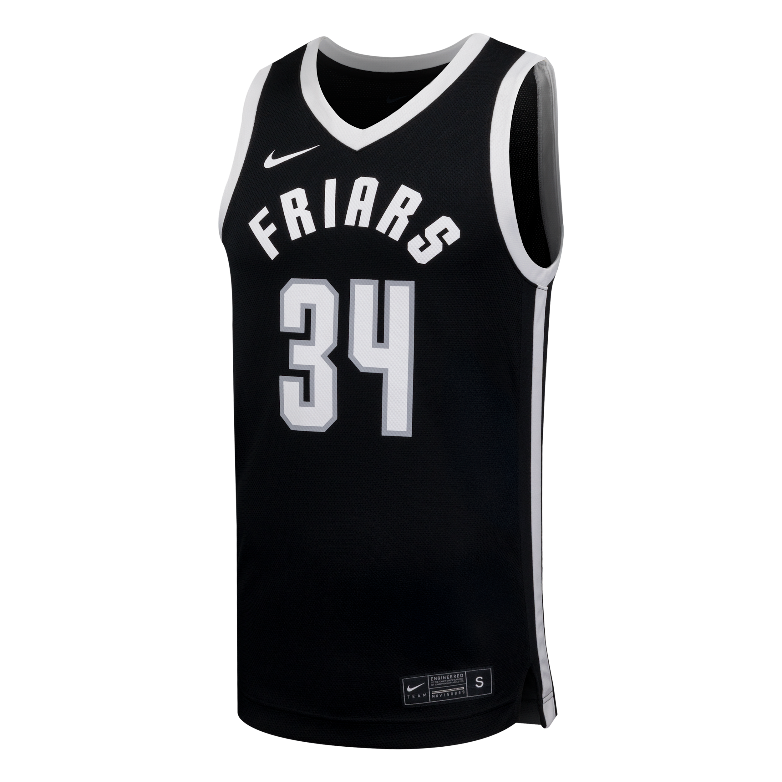 Providence Friars Nike Men's College Replica Jersey in Black | P32818J525PROV-BLK