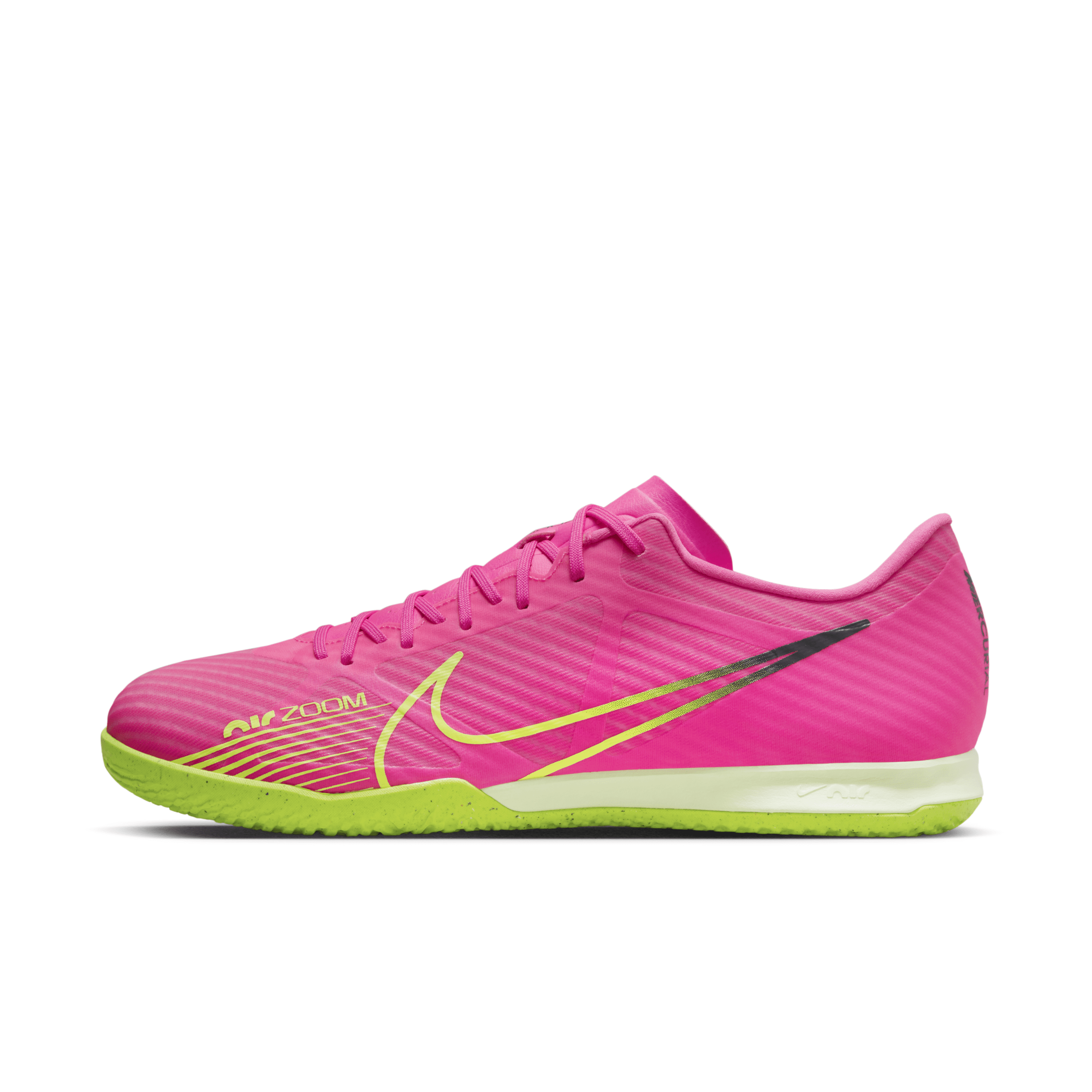Nike Men's Mercurial Vapor 15 Academy Indoor/court Low-top Soccer Shoes In Pink
