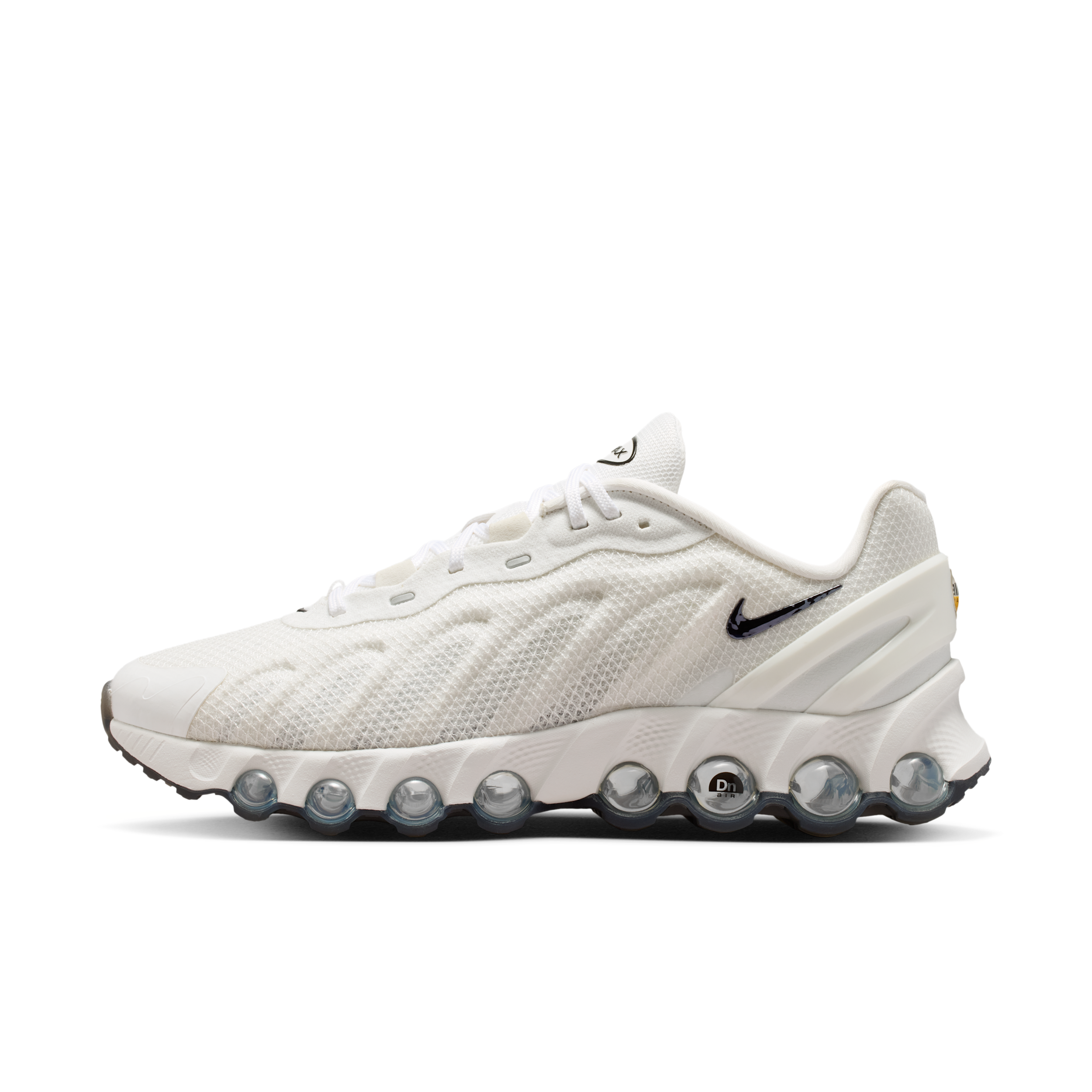 Nike Men's Air Max DN Shoes, Size 10.5, White/Black